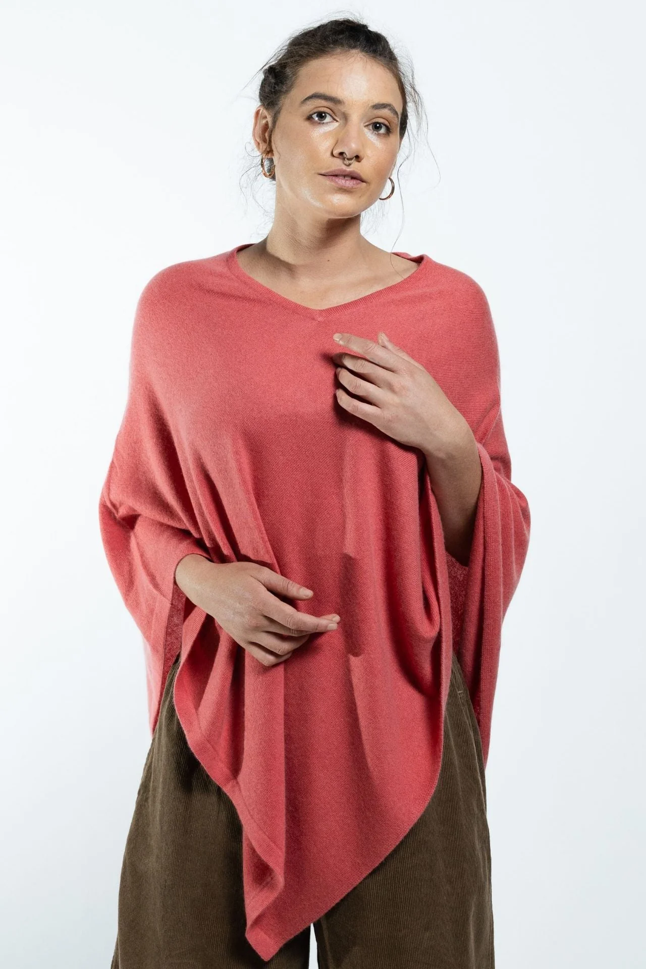 Cashmere Poncho - Image 28