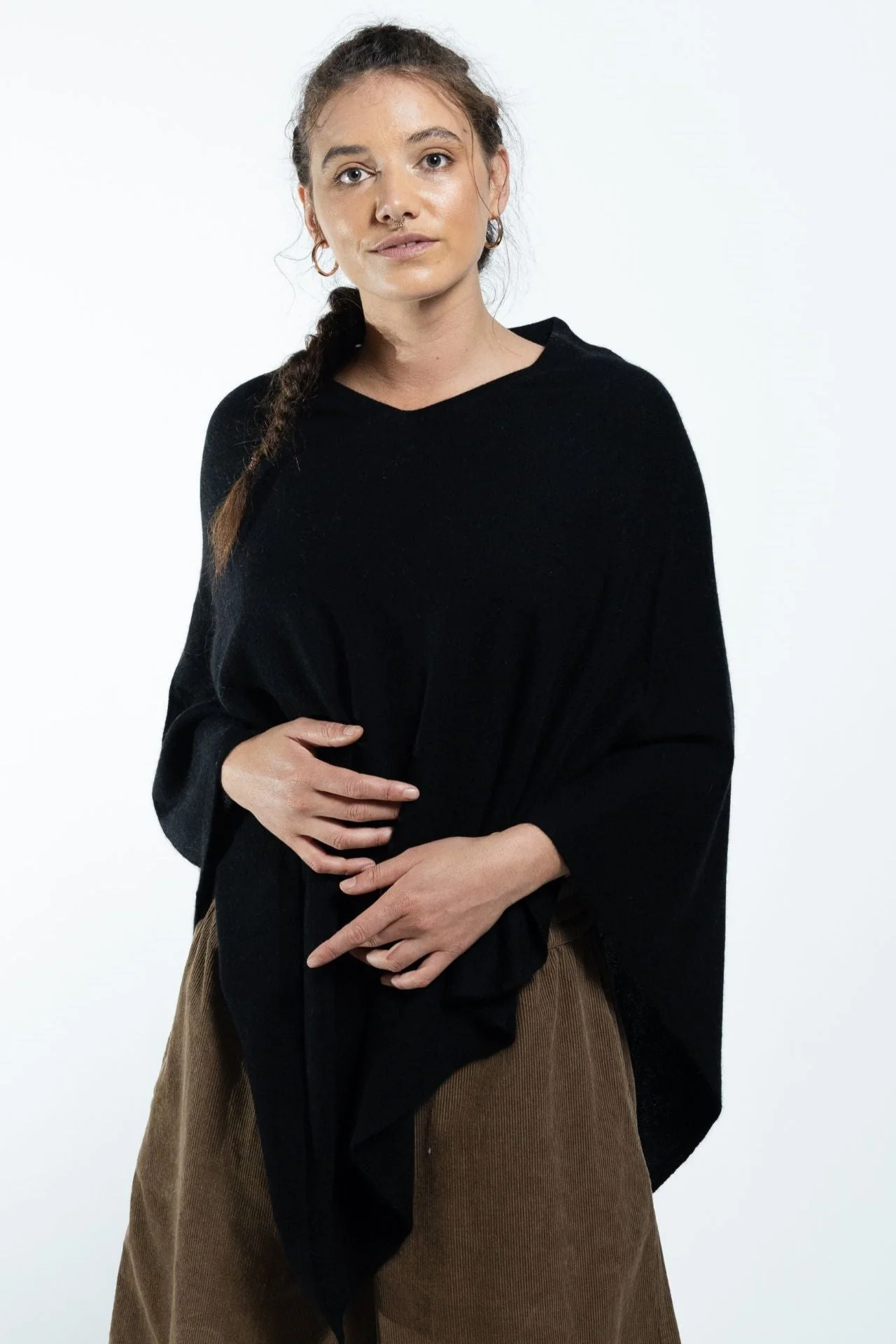 Cashmere Poncho - Image 29