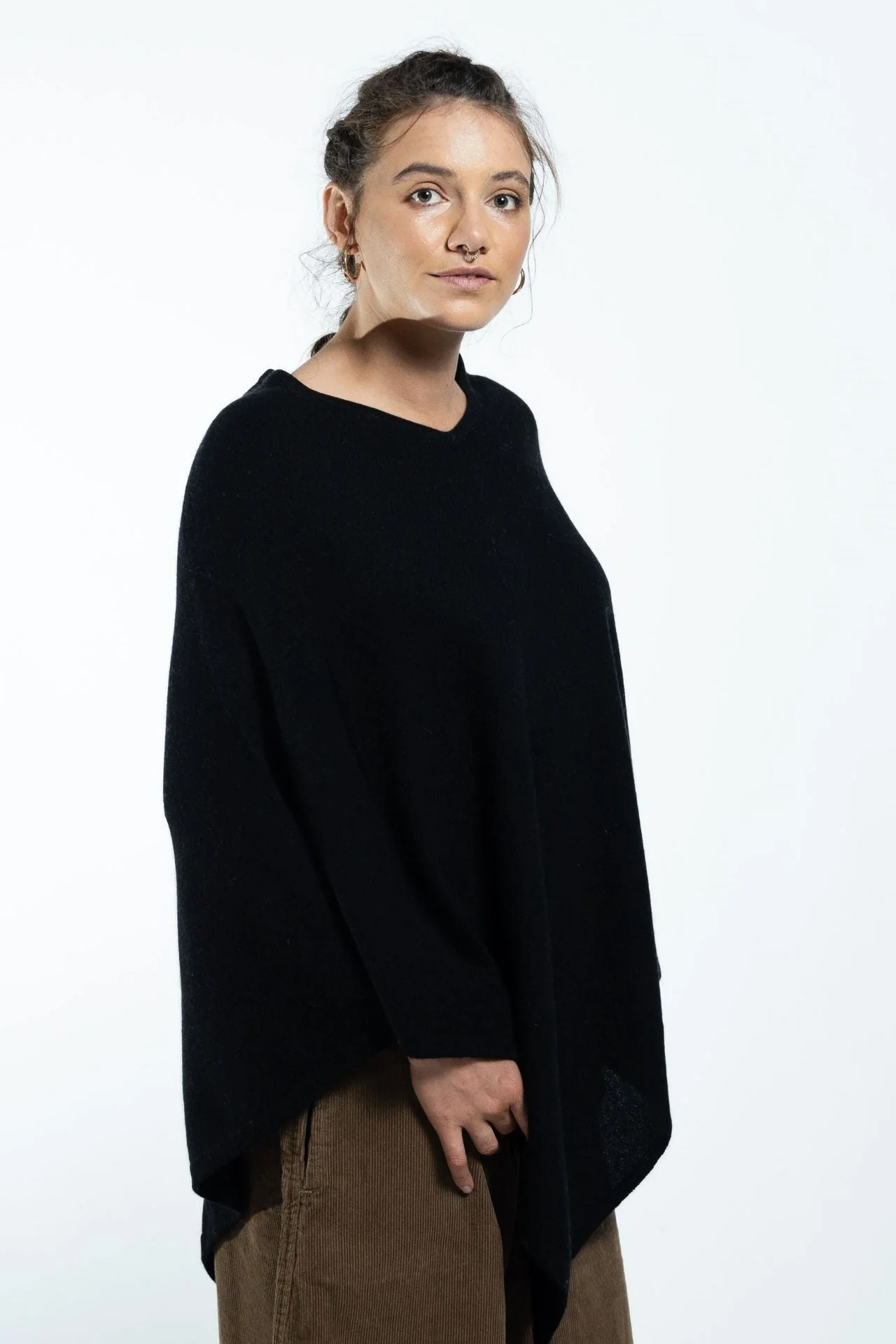 Cashmere Poncho - Image 34