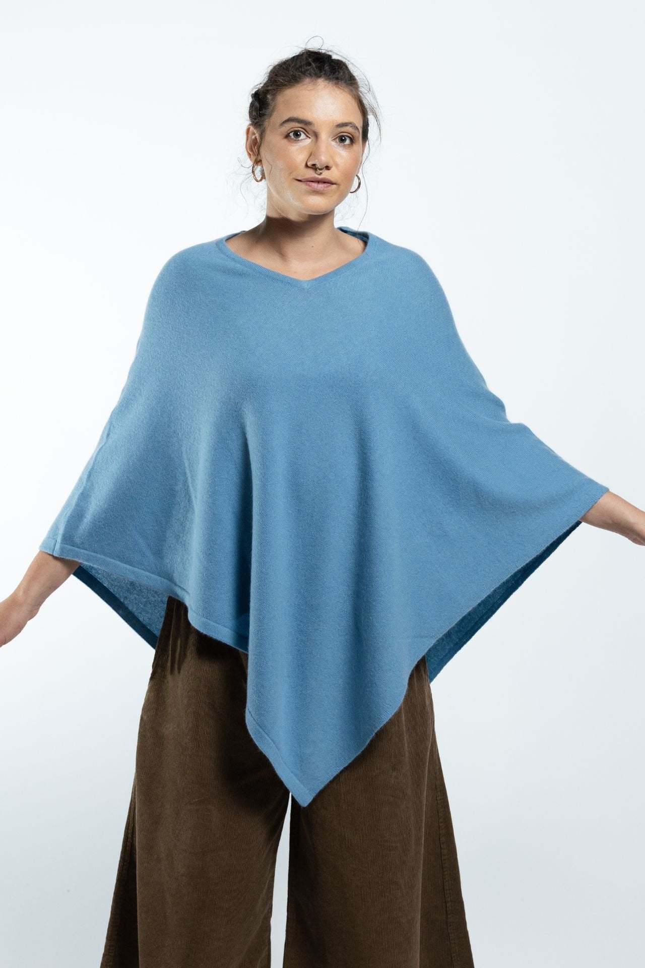 Cashmere Poncho - Image 5