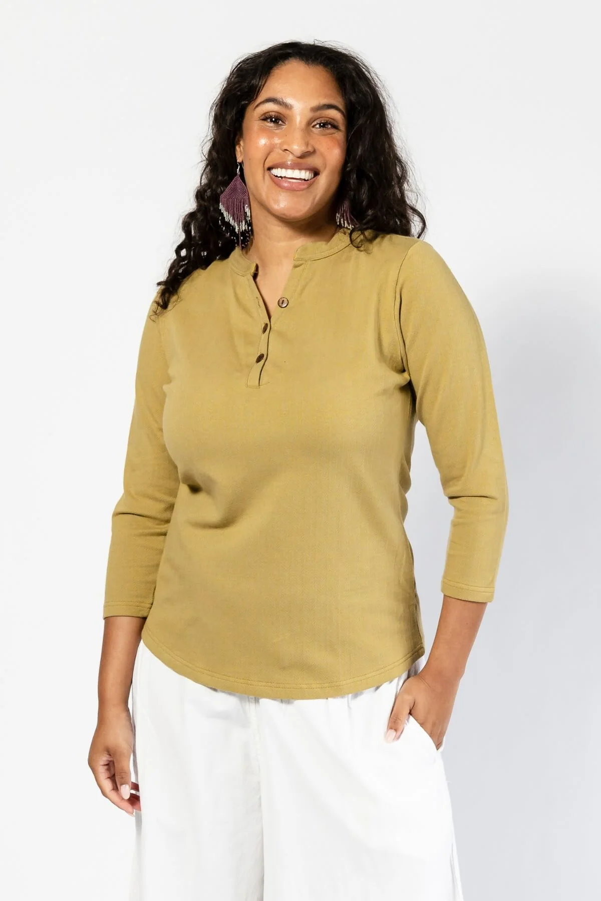 Three Quarter Sleeve Tops