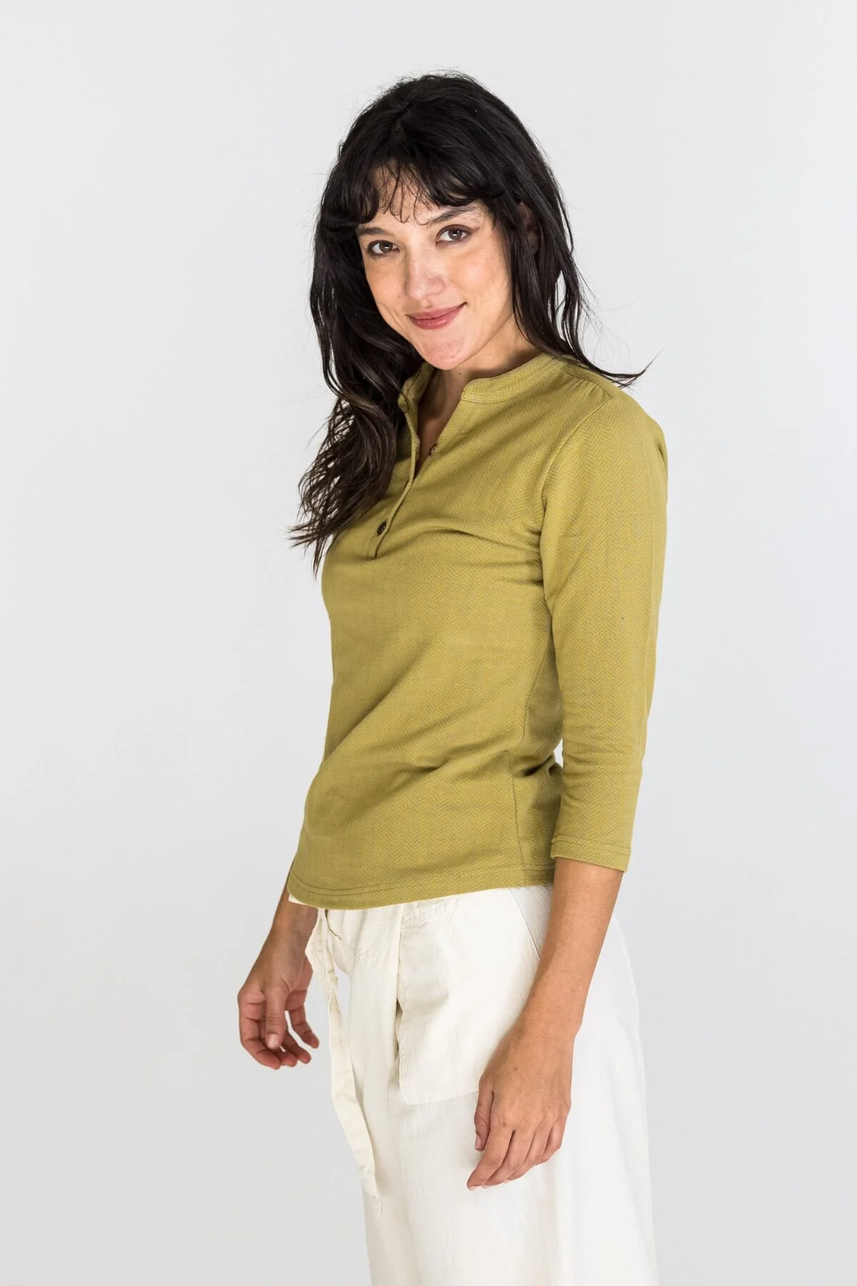 Clementine Top - Mustard - Image 5