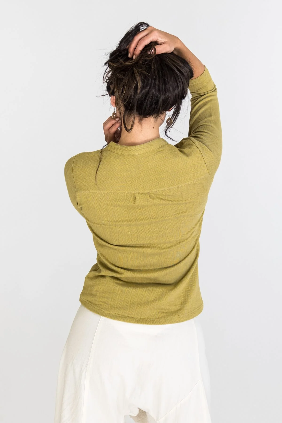 Clementine Top - Mustard - Image 7
