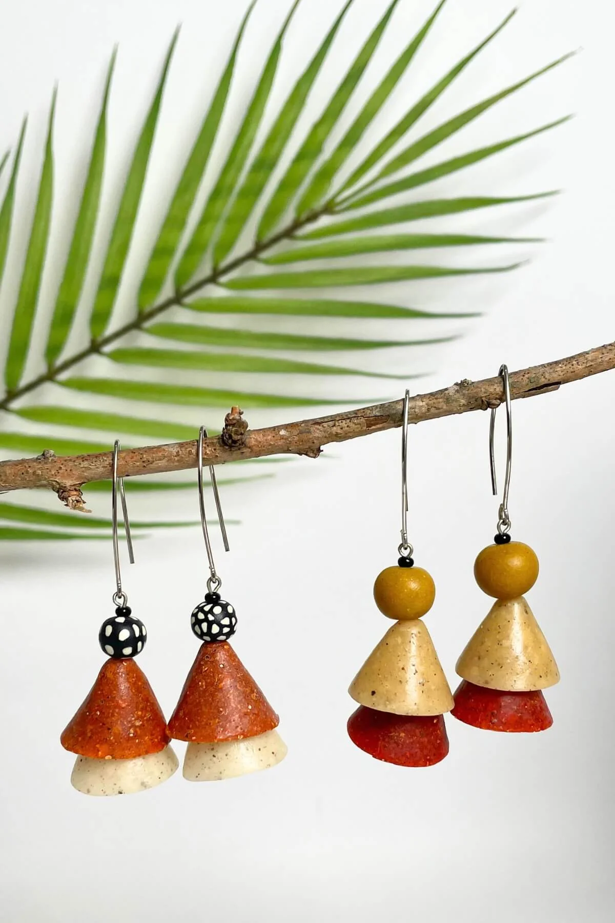 Conical Earrings - Spice