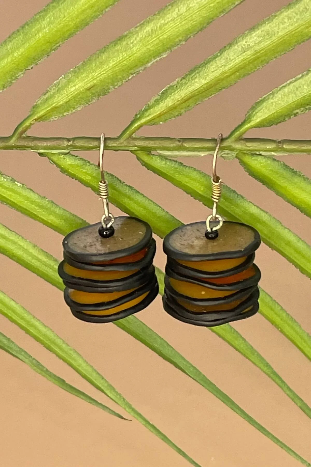 Disc Earrings - Spice - Image 5