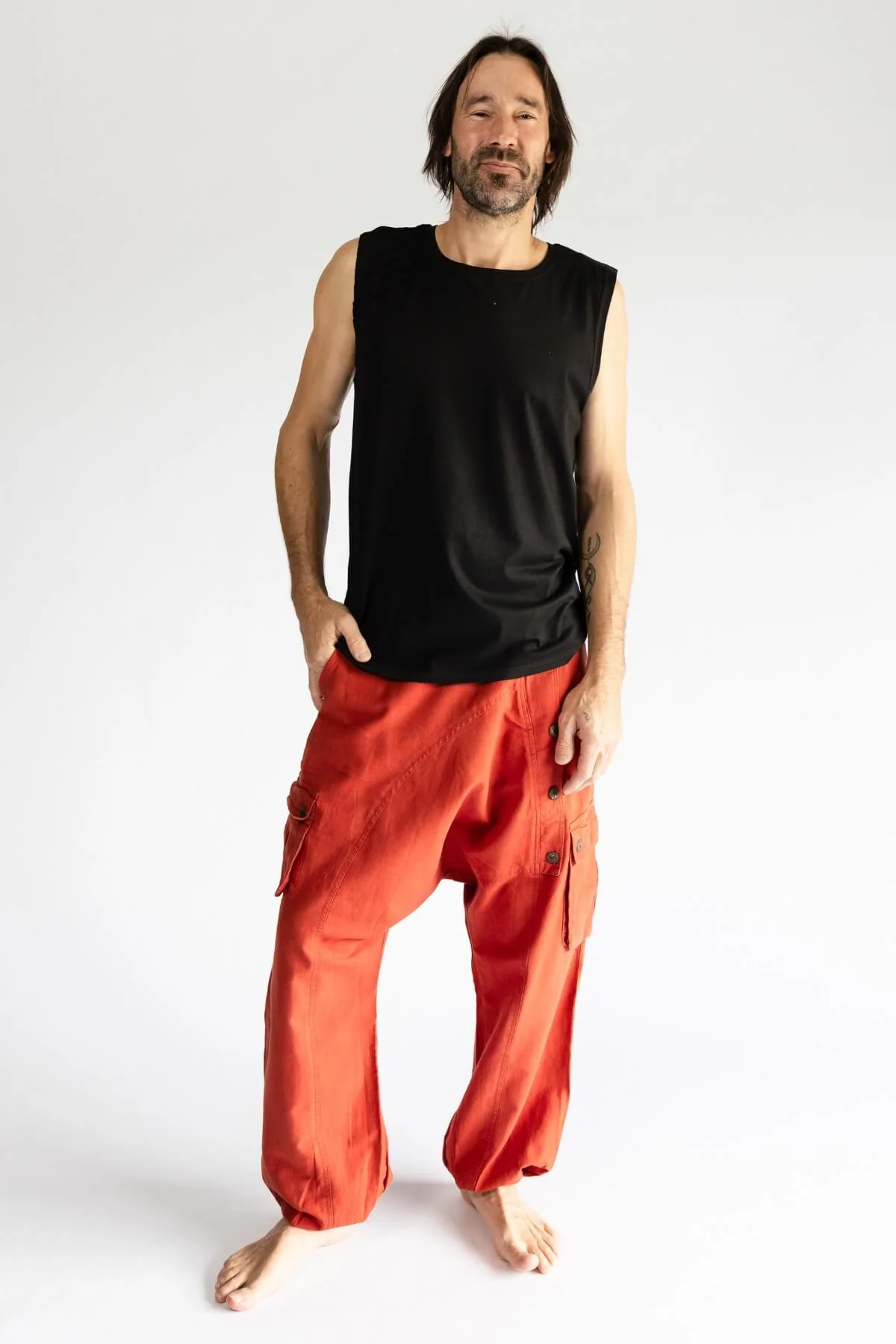 Drop Crotch Trousers - Image 20