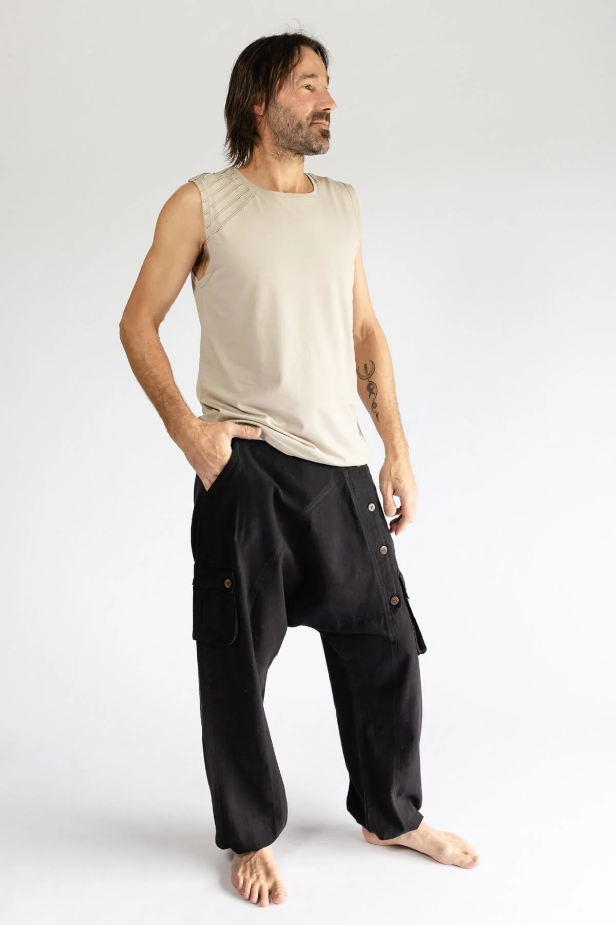 Drop Crotch Trousers - Image 29