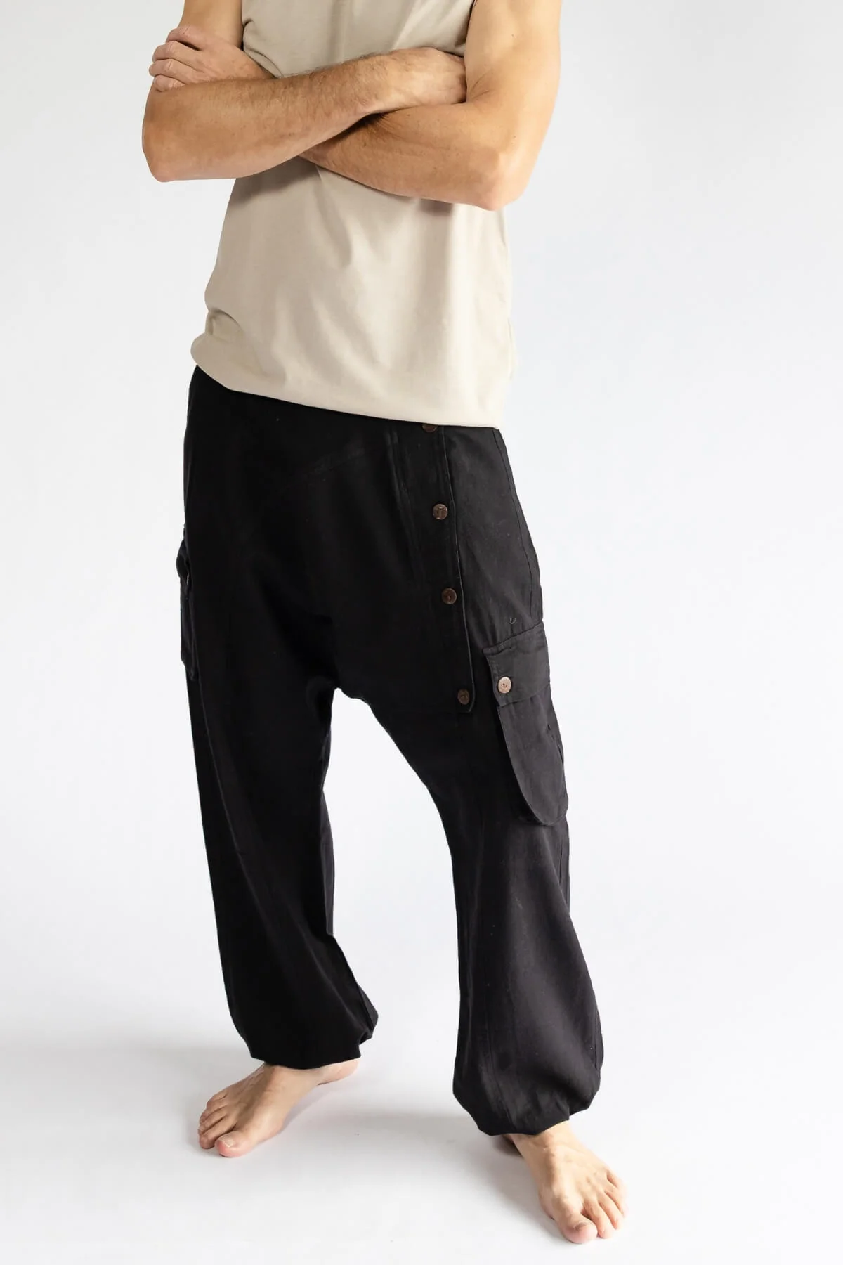 Drop Crotch Trousers - Image 30