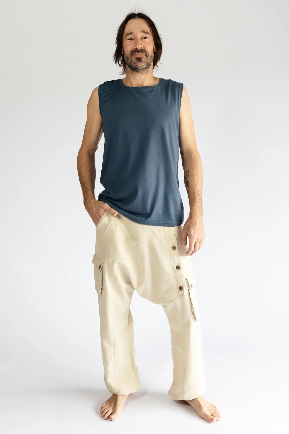 Drop Crotch Trousers - Image 33