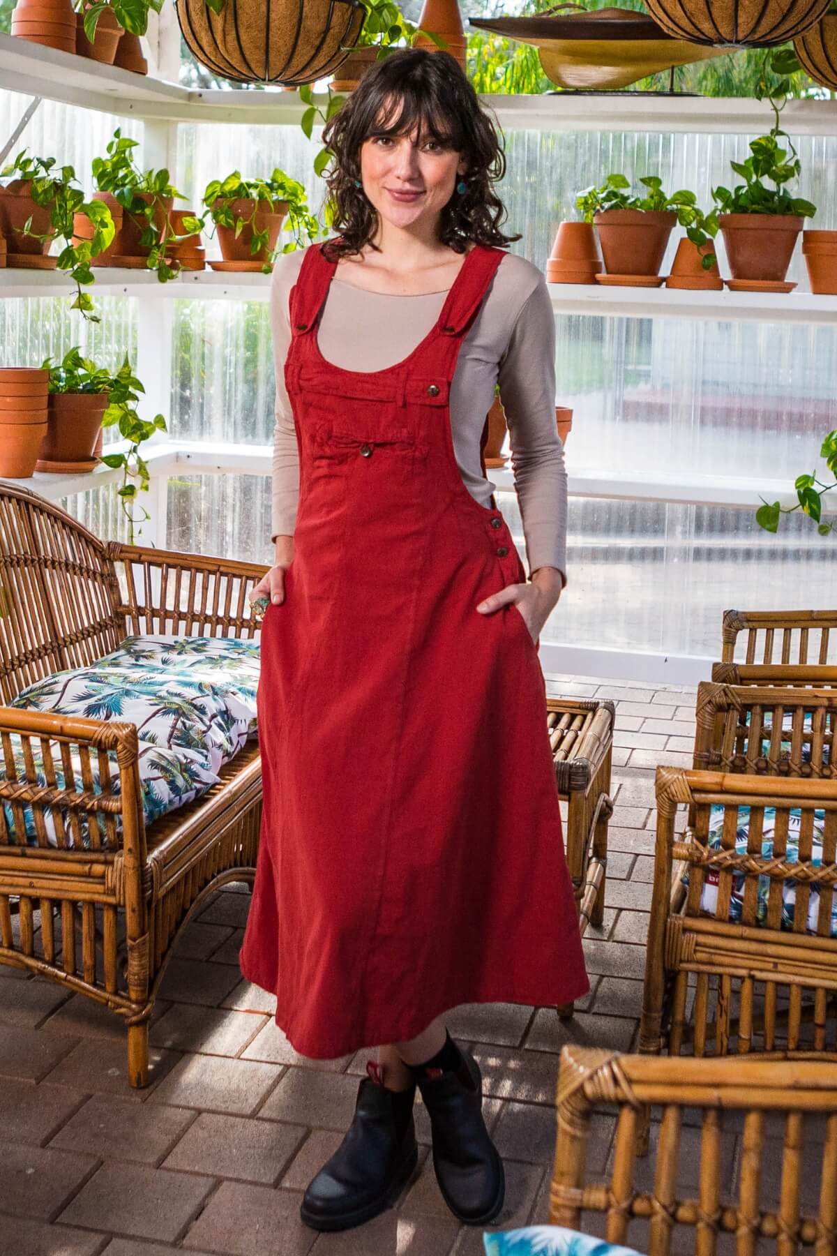 Dungaree Dress - Image 4