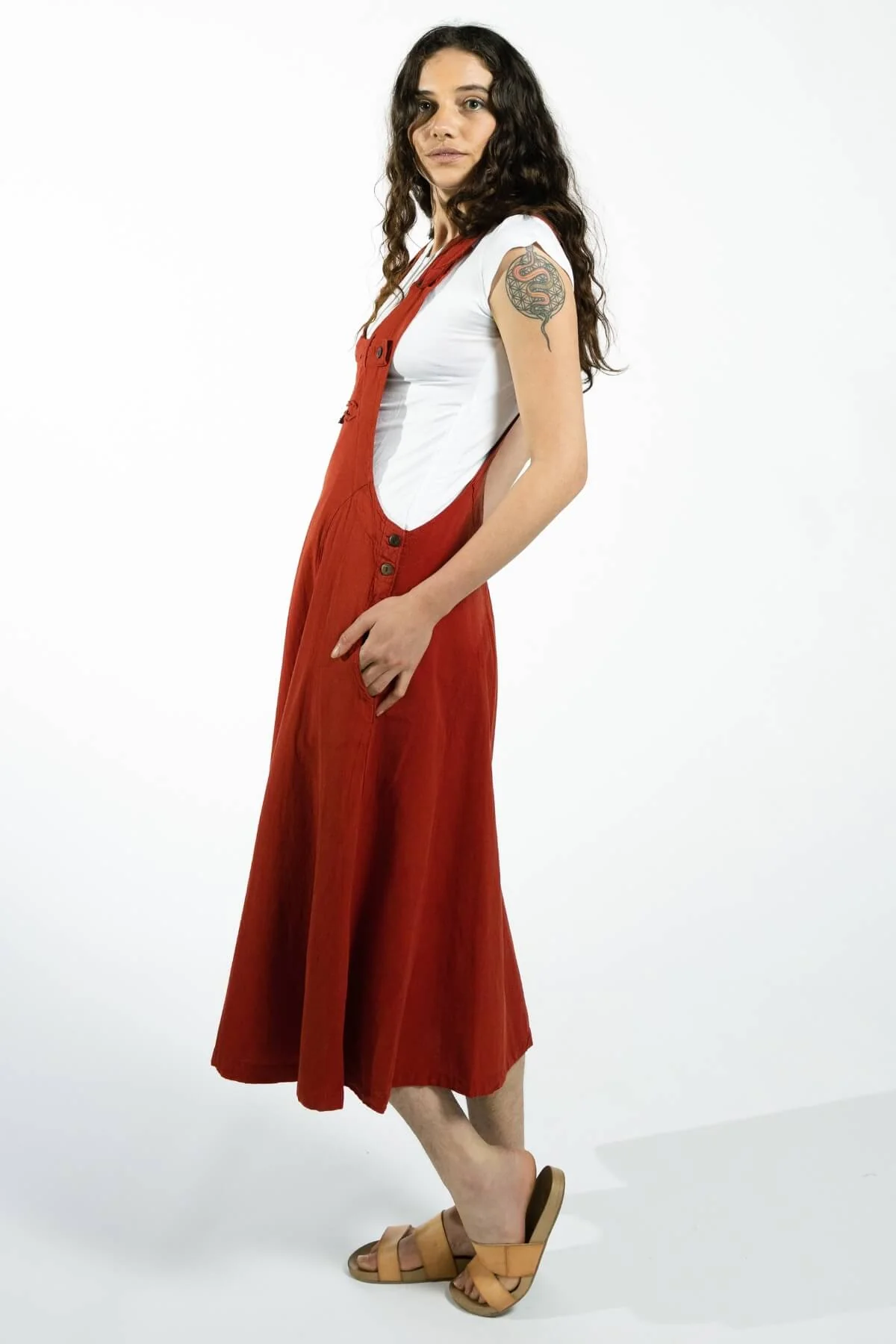 Dungaree Dress - Image 7