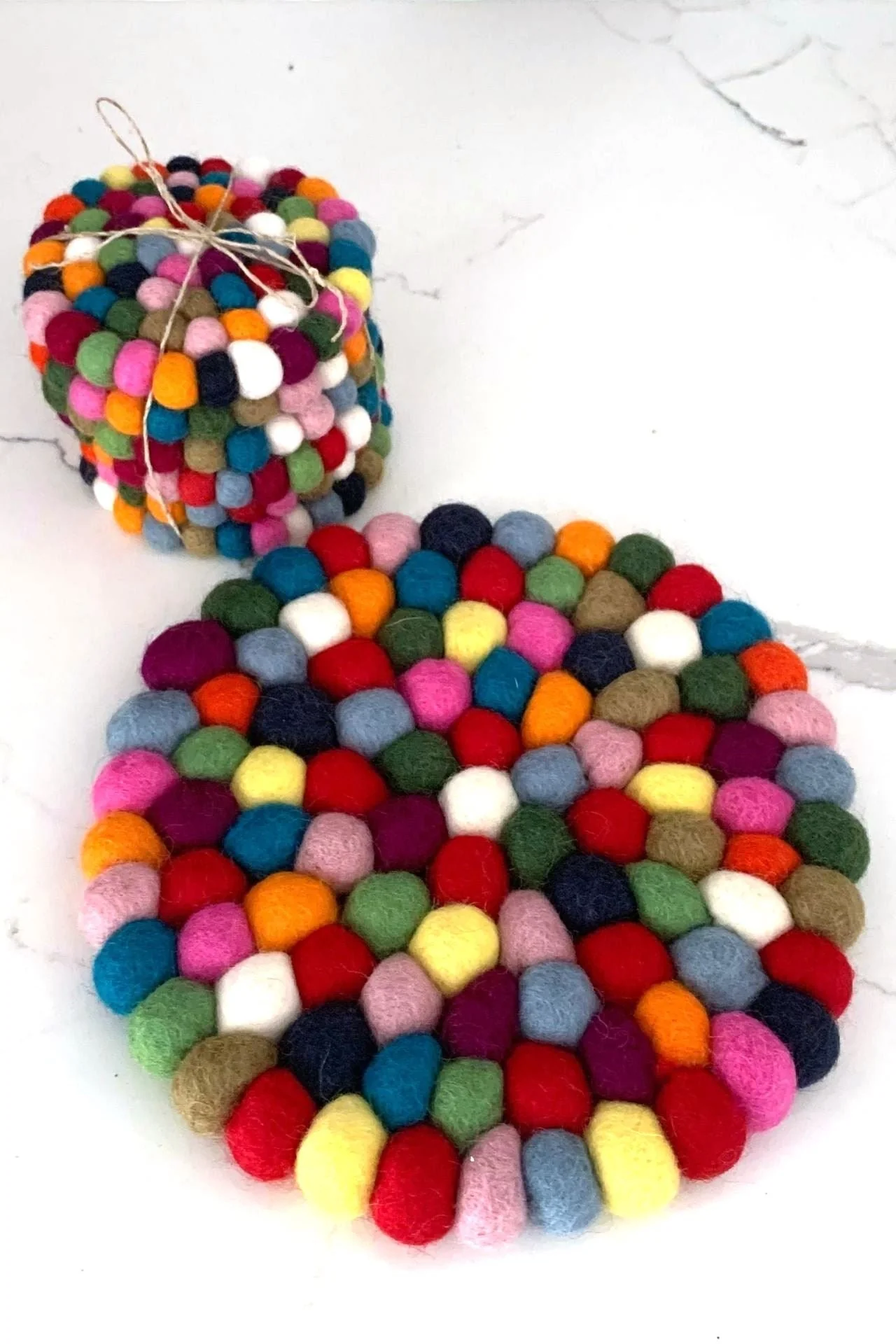 Felt Ball Kitchen Set - Multicolour - Image 3