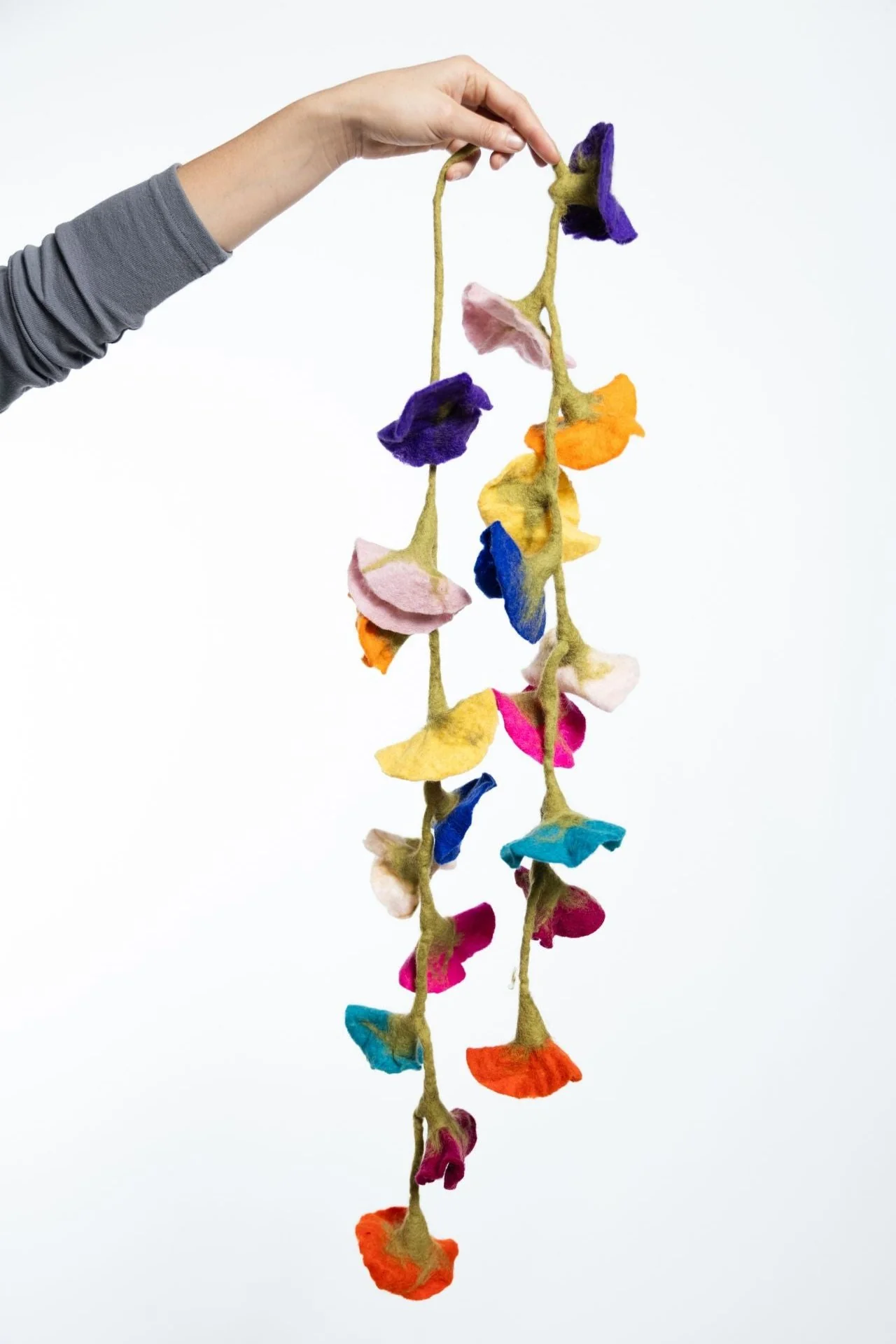 Felt Flower Garland