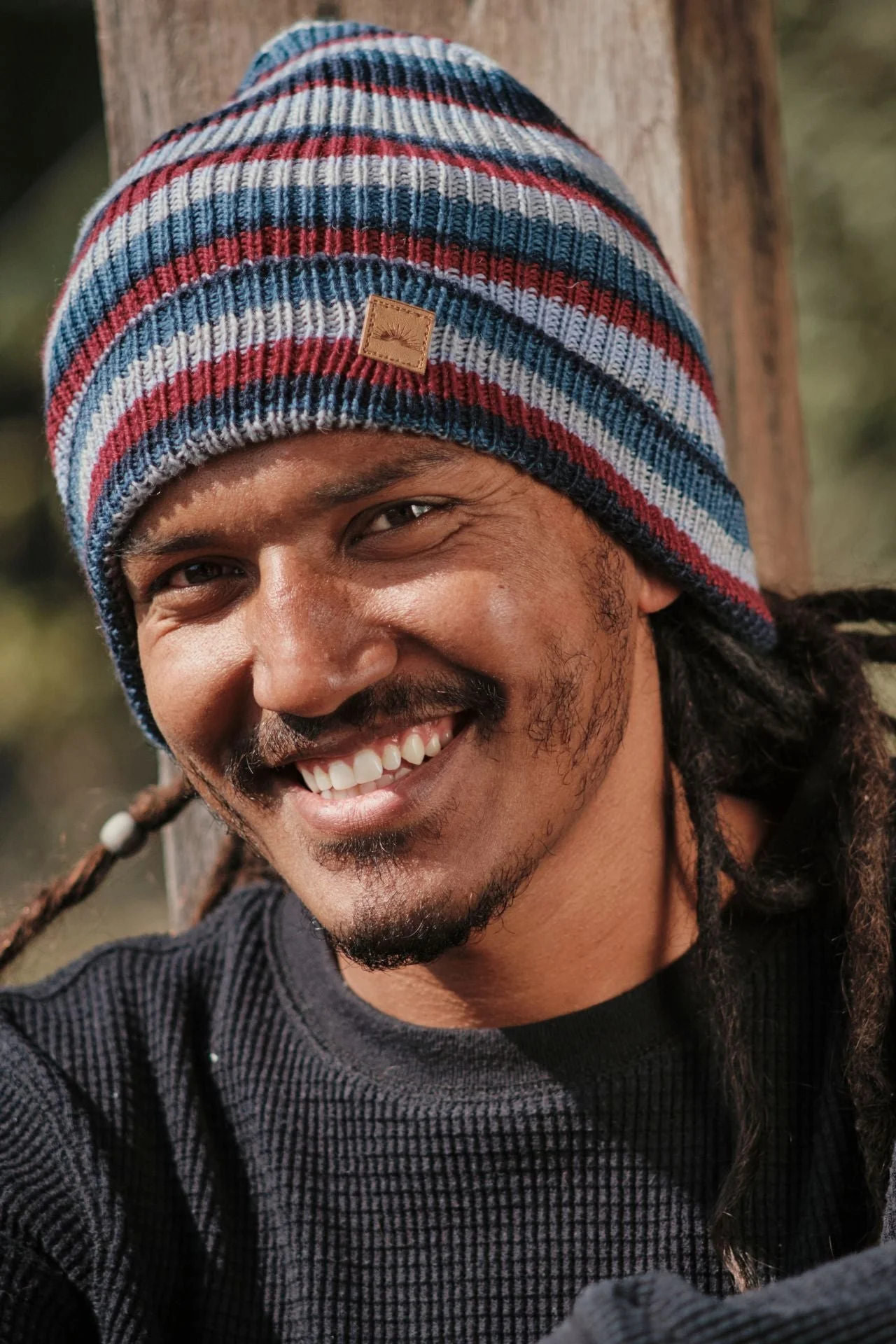Fisherman Beanie - Striped - Image 2