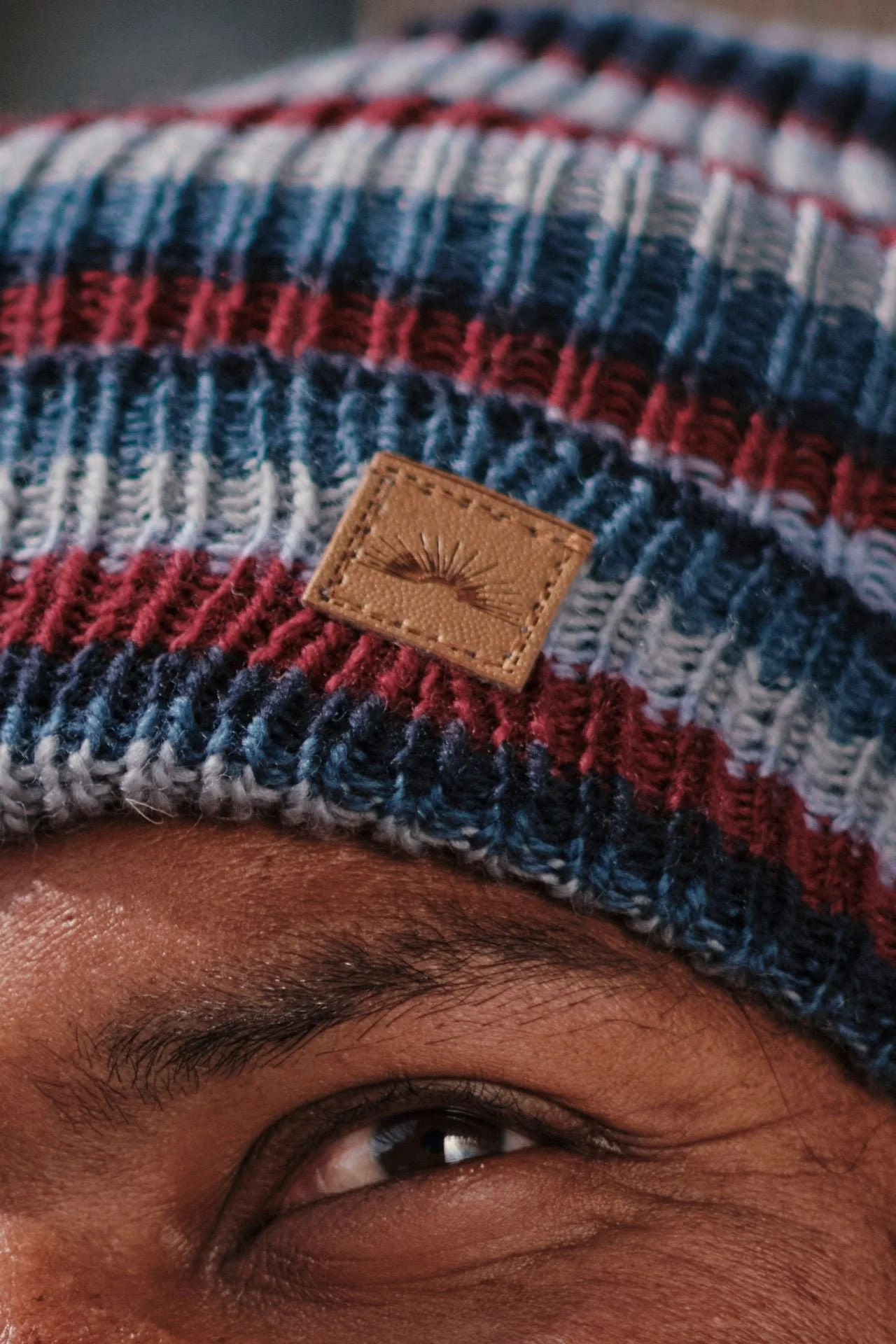 Fisherman Beanie - Striped - Image 5