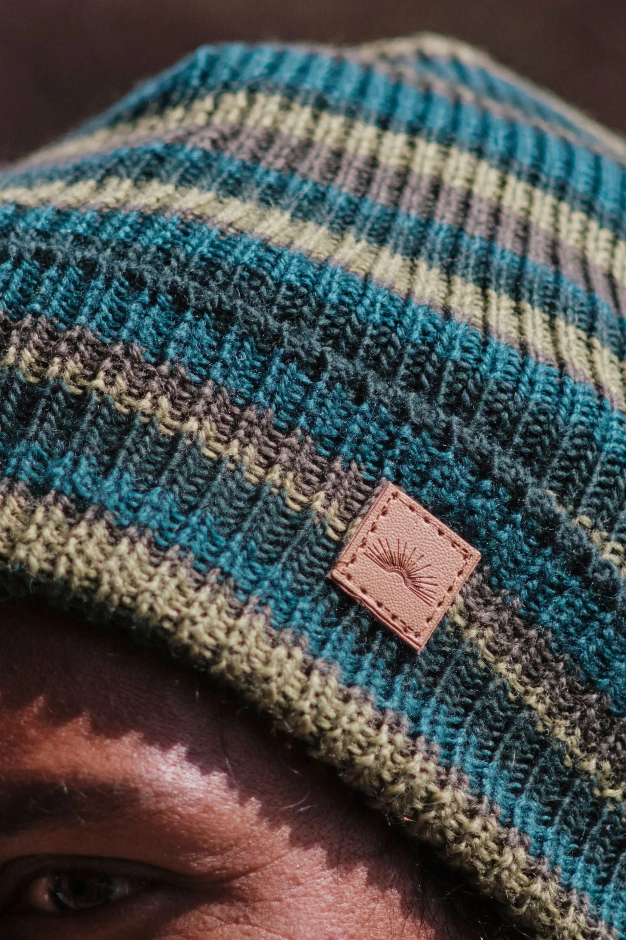 Fisherman Beanie - Striped - Image 9
