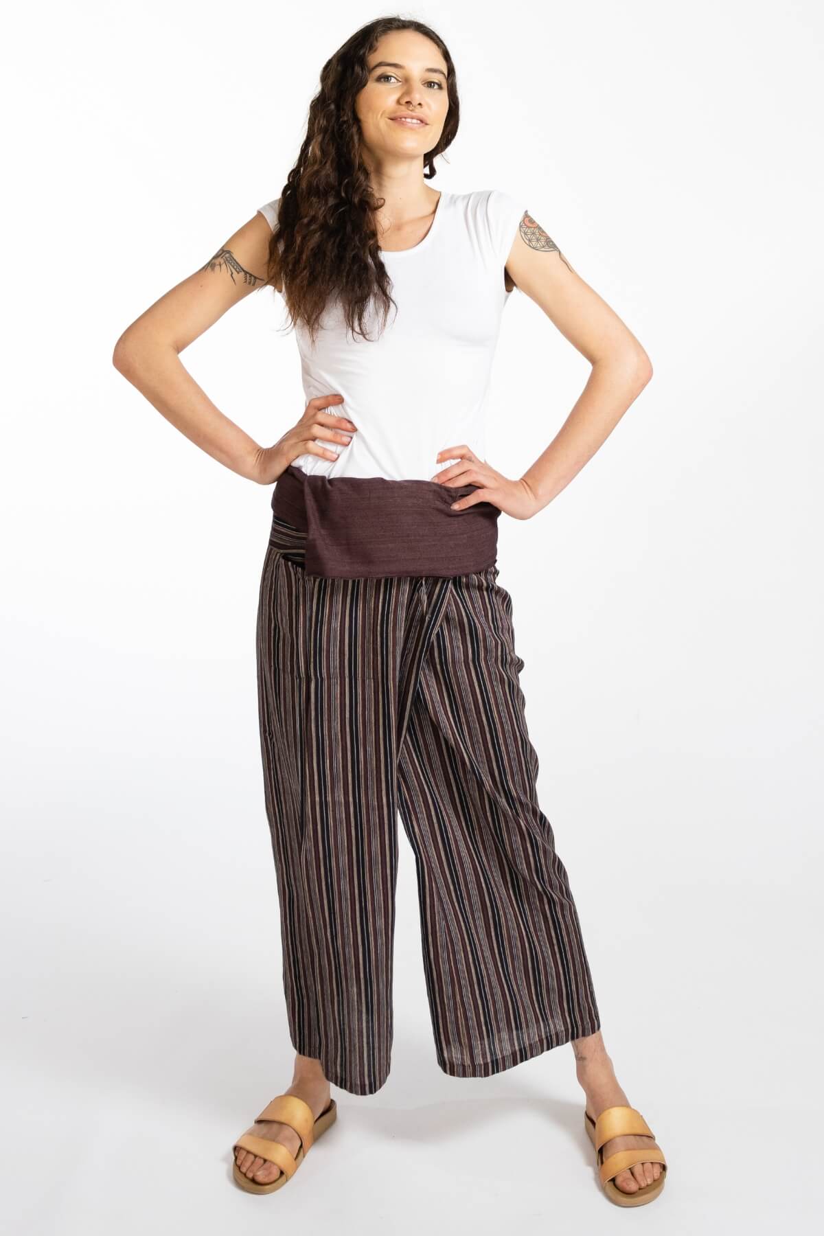 Fisherman Pants - Striped - Image 12