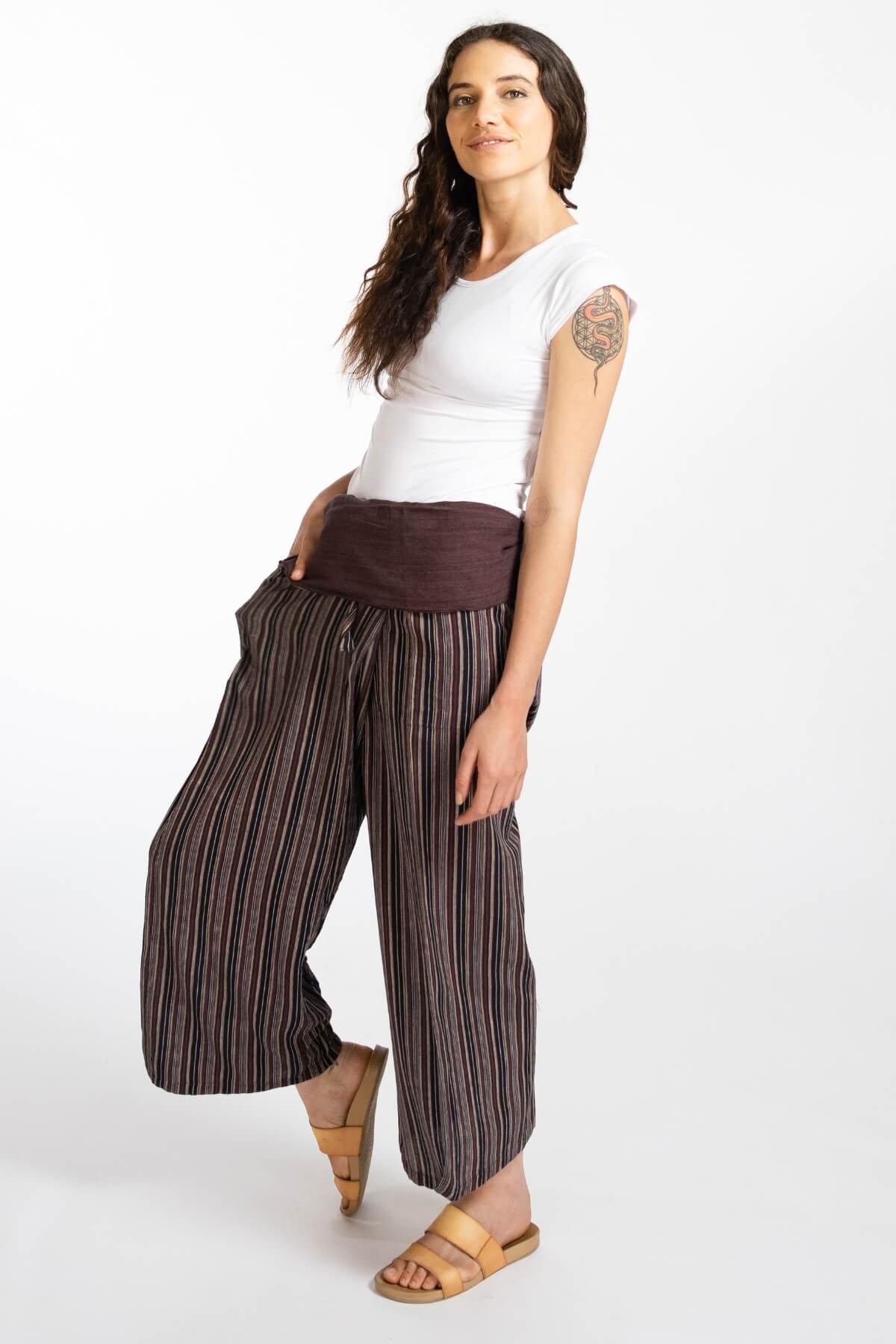 Fisherman Pants - Striped - Image 14