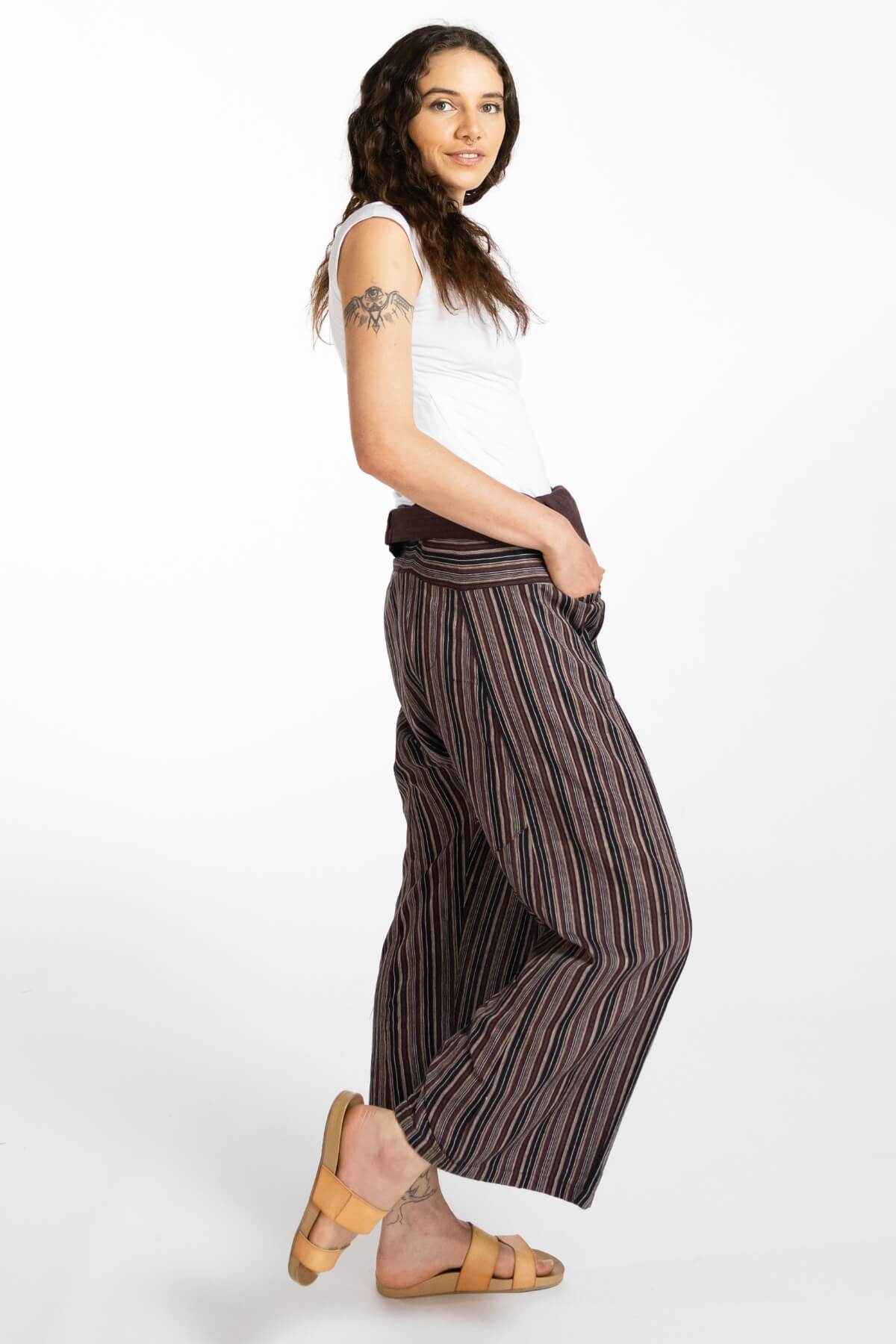 Fisherman Pants - Striped - Image 15