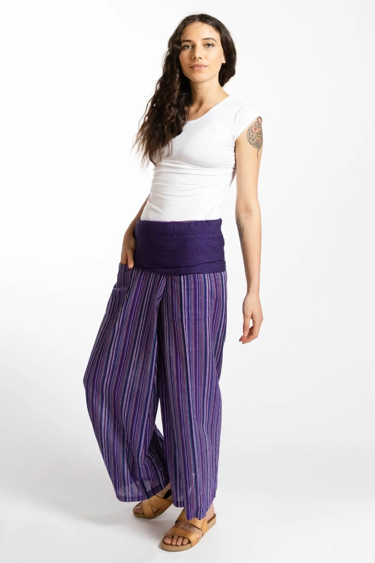 Fisherman Pants - Striped - Image 17