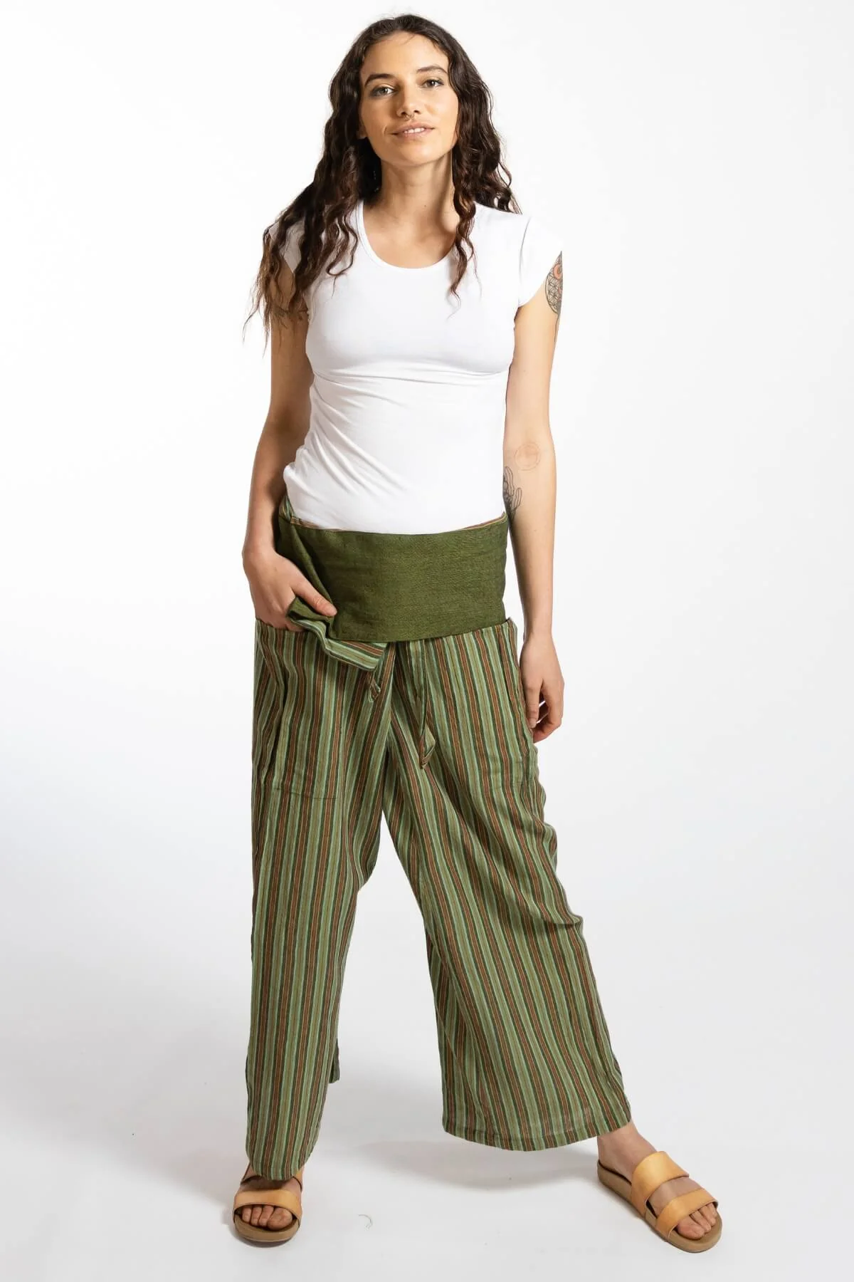 Fisherman Pants - Striped - Image 22
