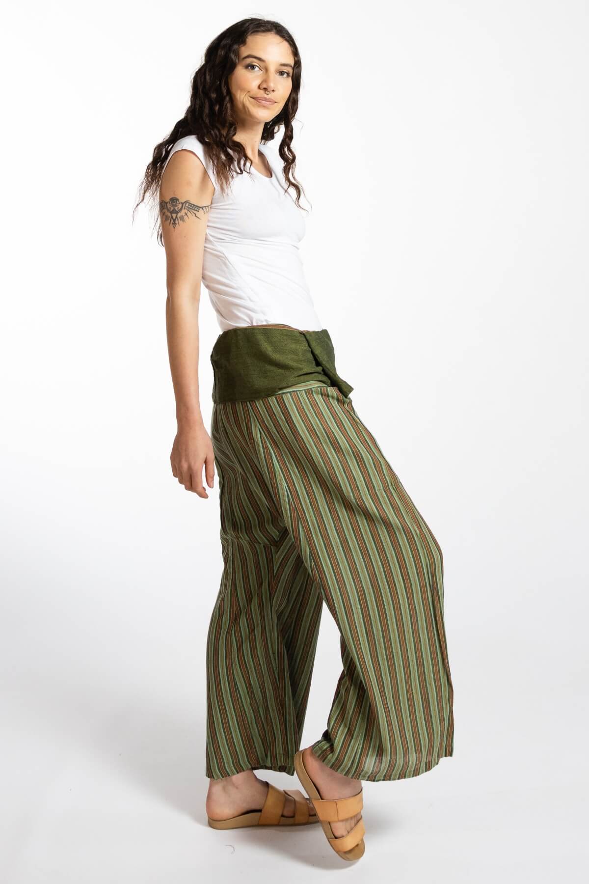 Fisherman Pants - Striped - Image 23