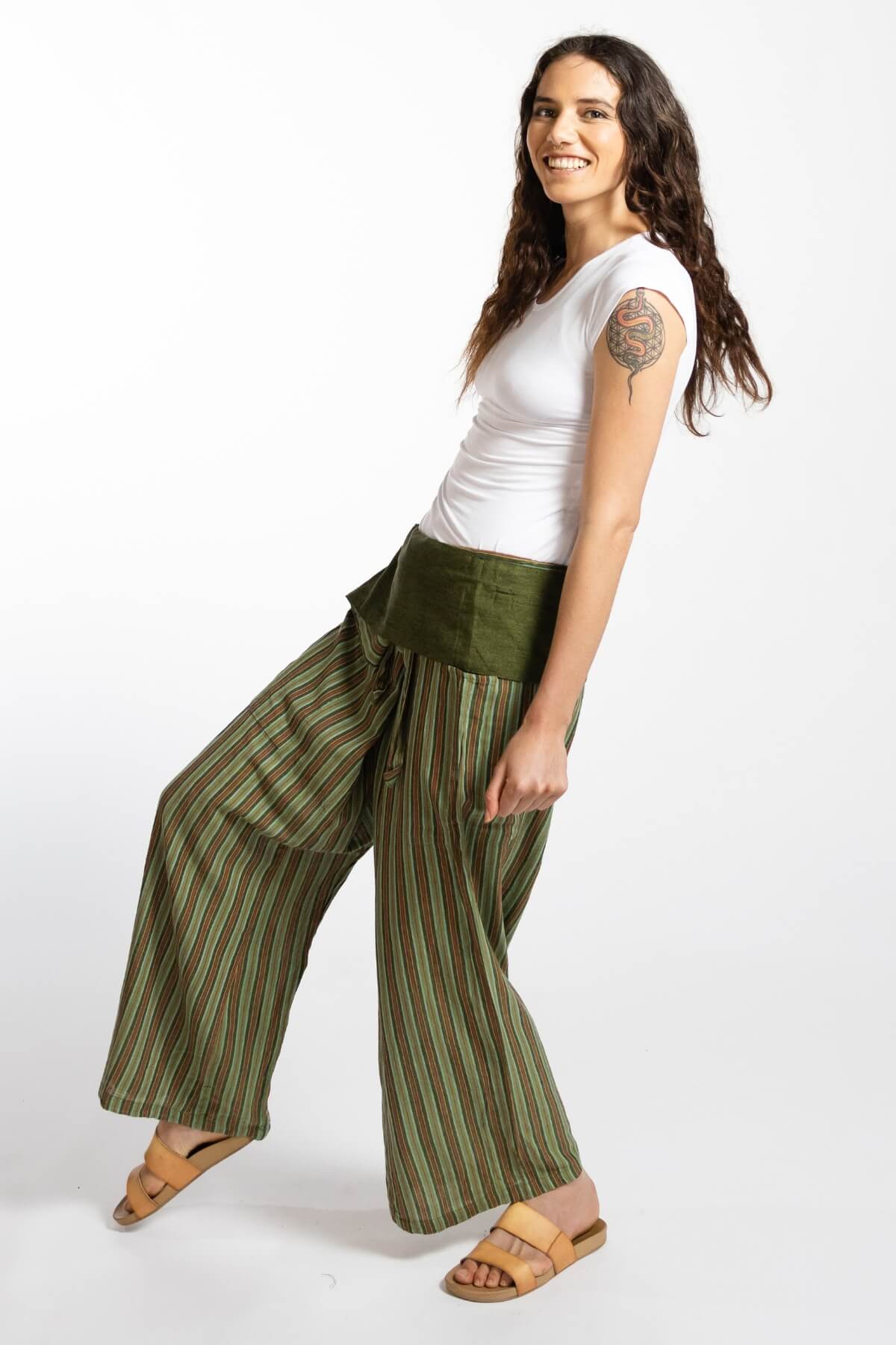Fisherman Pants - Striped - Image 24