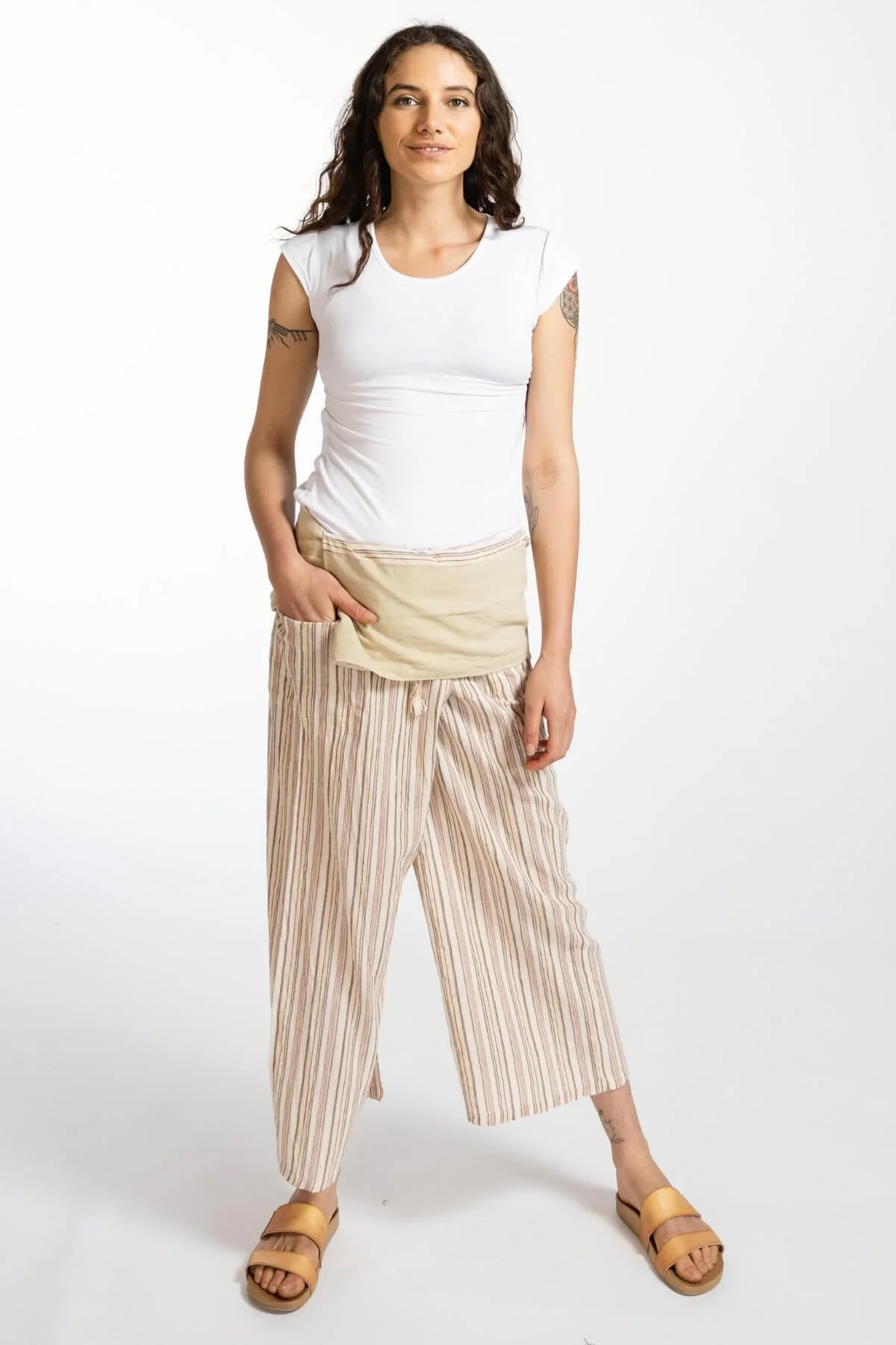 Fisherman Pants - Striped - Image 26