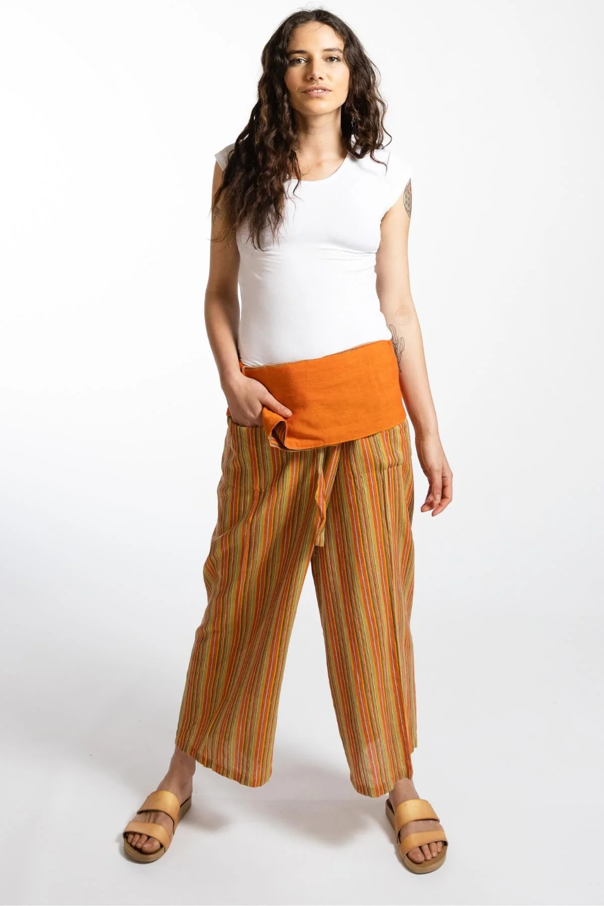 Fisherman Pants - Striped - Image 31