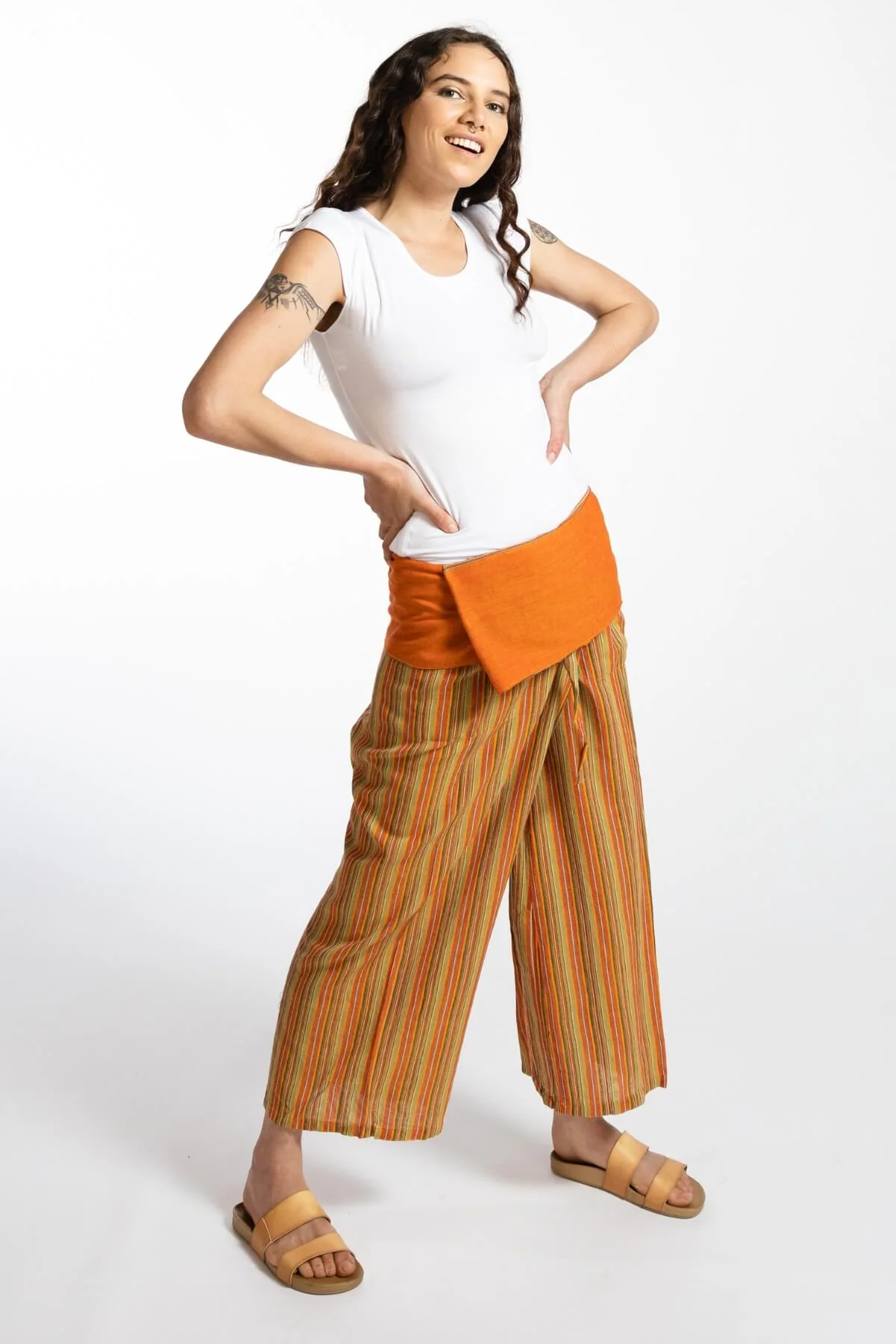Fisherman Pants - Striped - Image 33