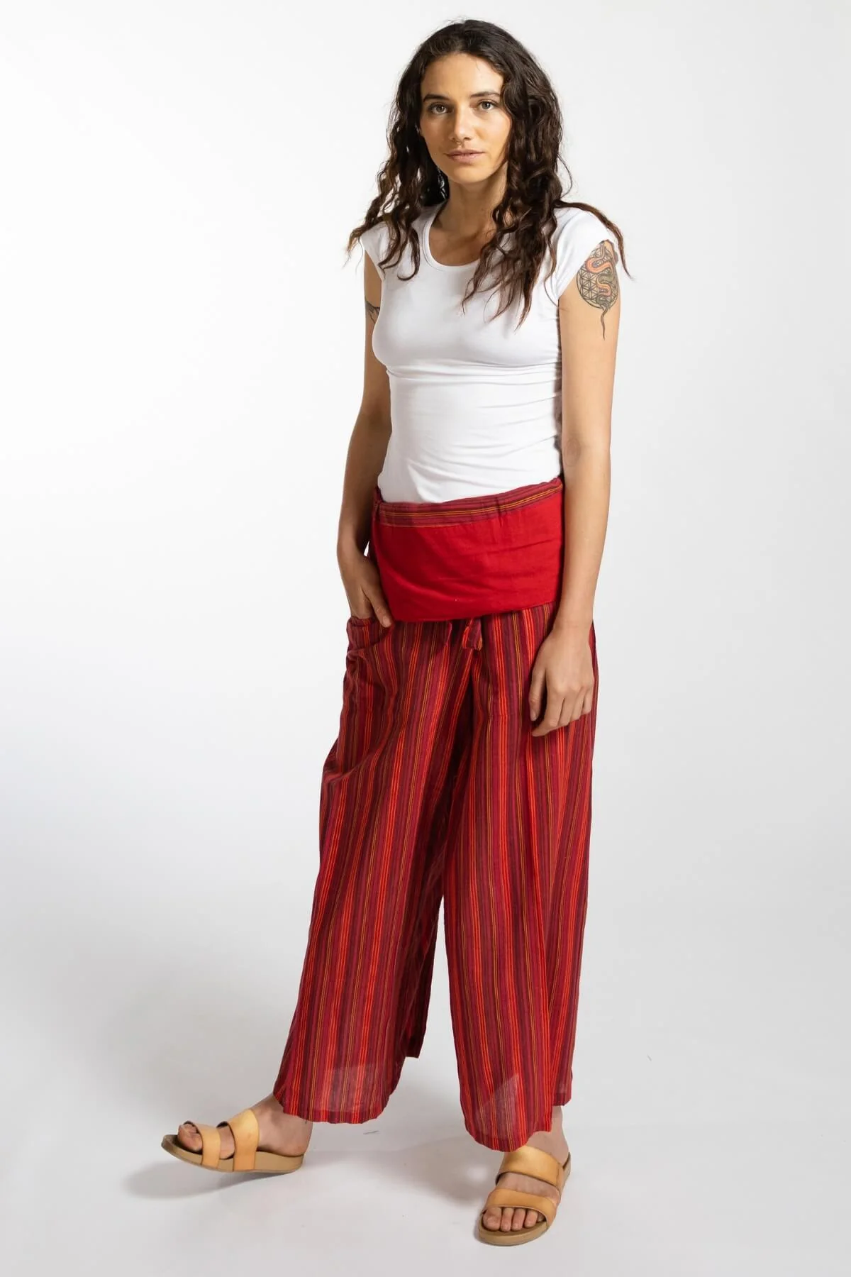 Fisherman Pants - Striped - Image 38
