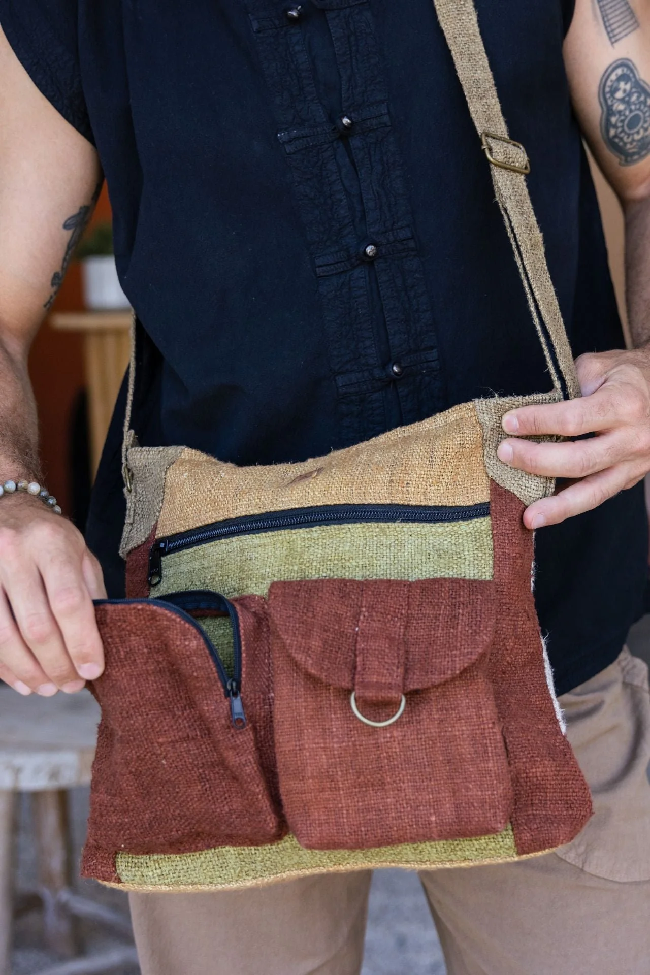 Hemp Safari Bag - Image 6