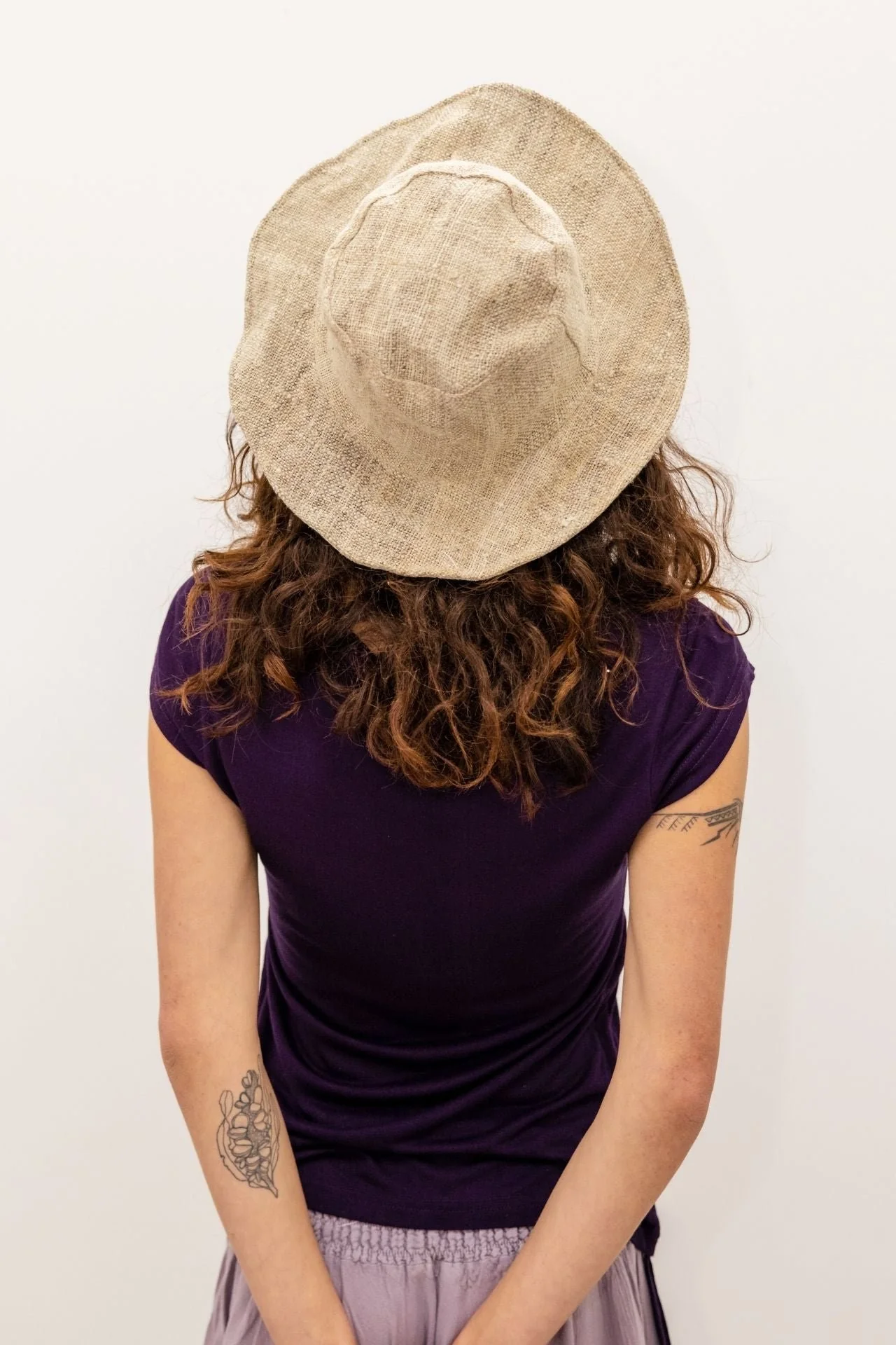 Wide Brim Hemp Hat - Image 5
