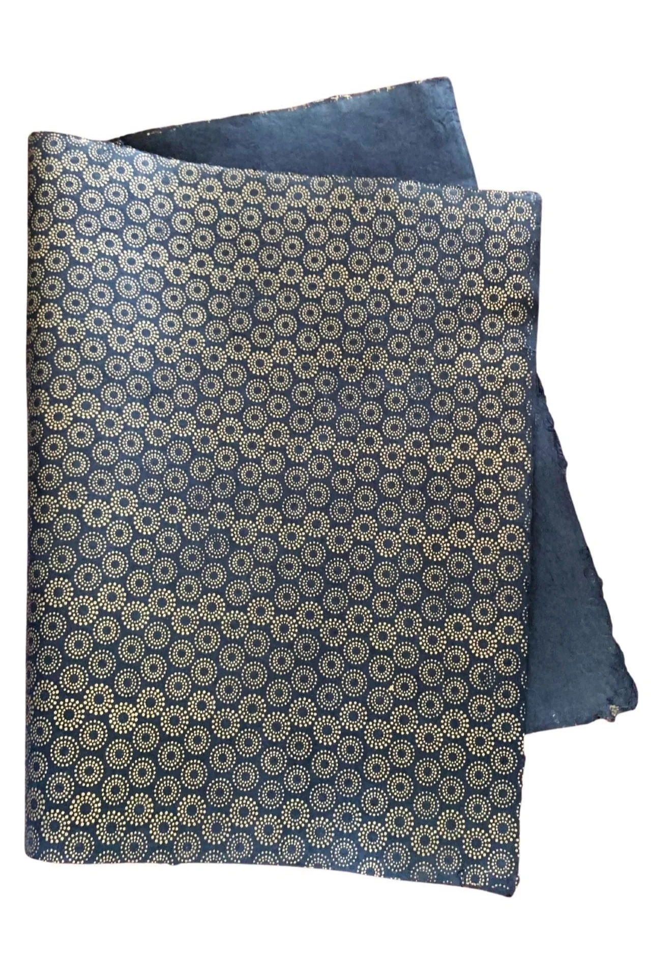 Gift Wrapping Paper - Gold on Black - Image 4
