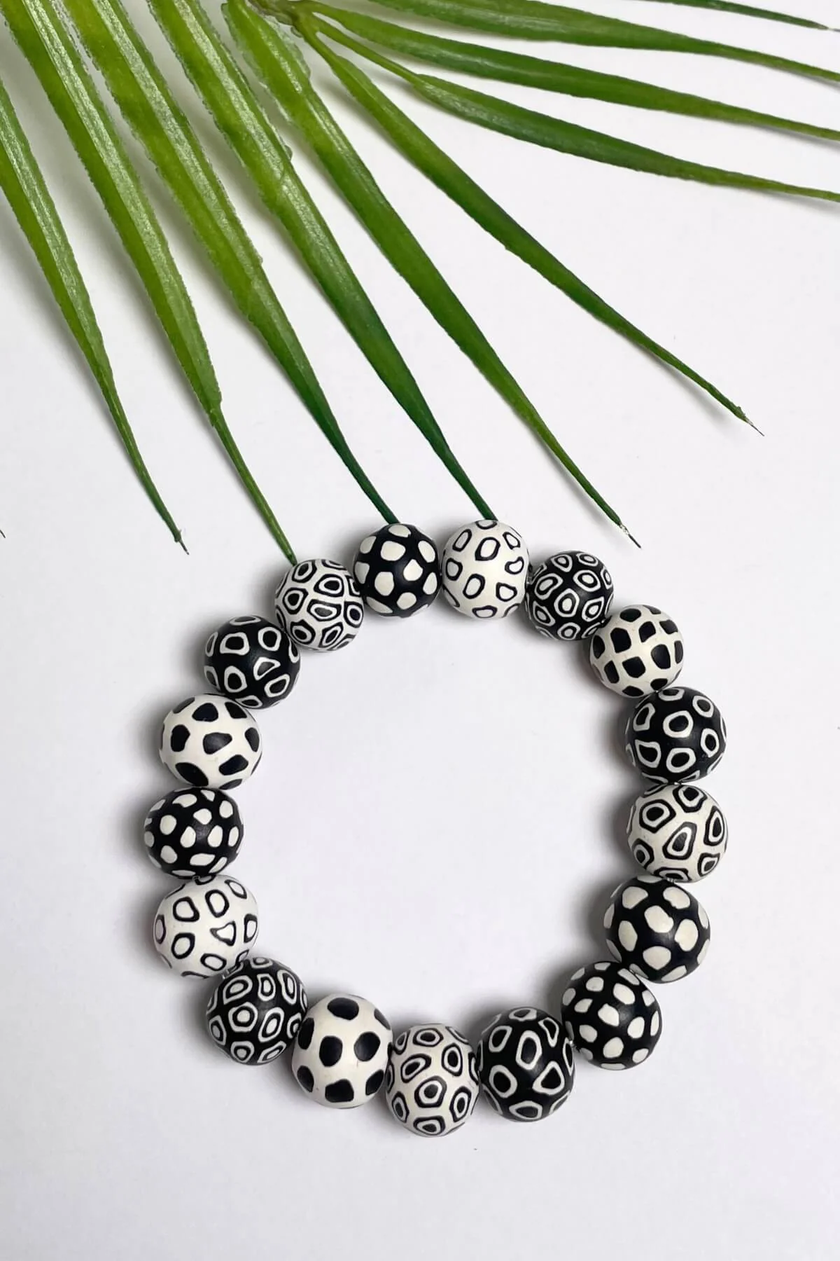 Mala Bracelets - Black + White - Image 3
