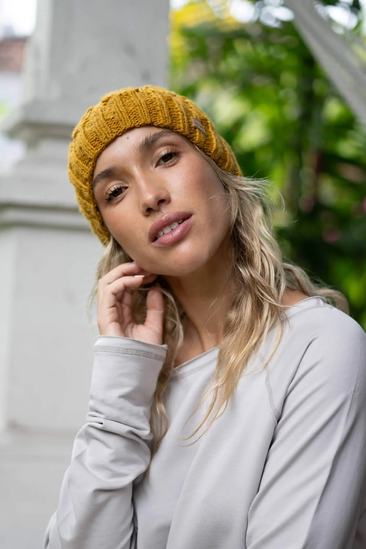 Cable Knit Beanie - Image 10