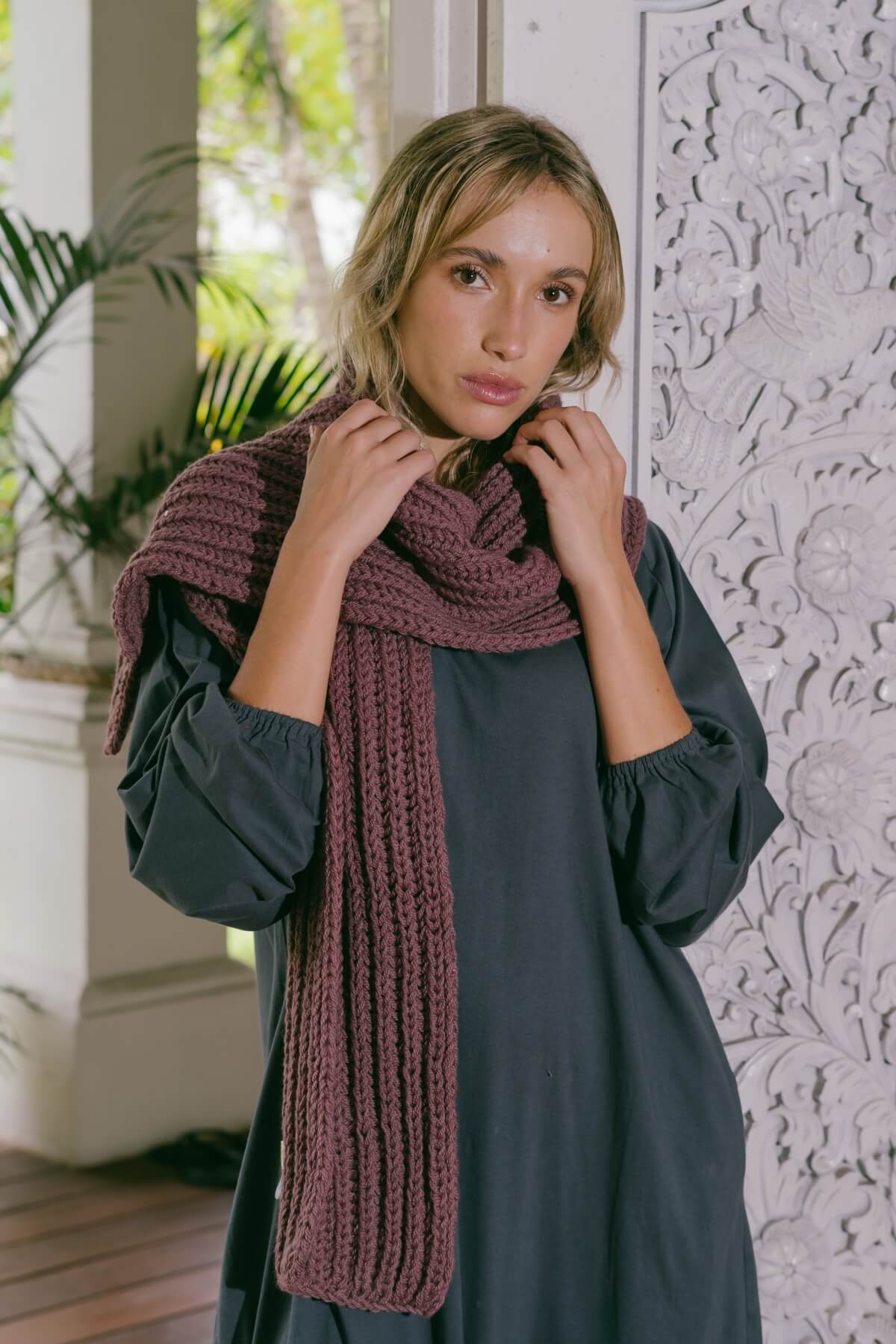 Merino Wool Scarf - Image 11