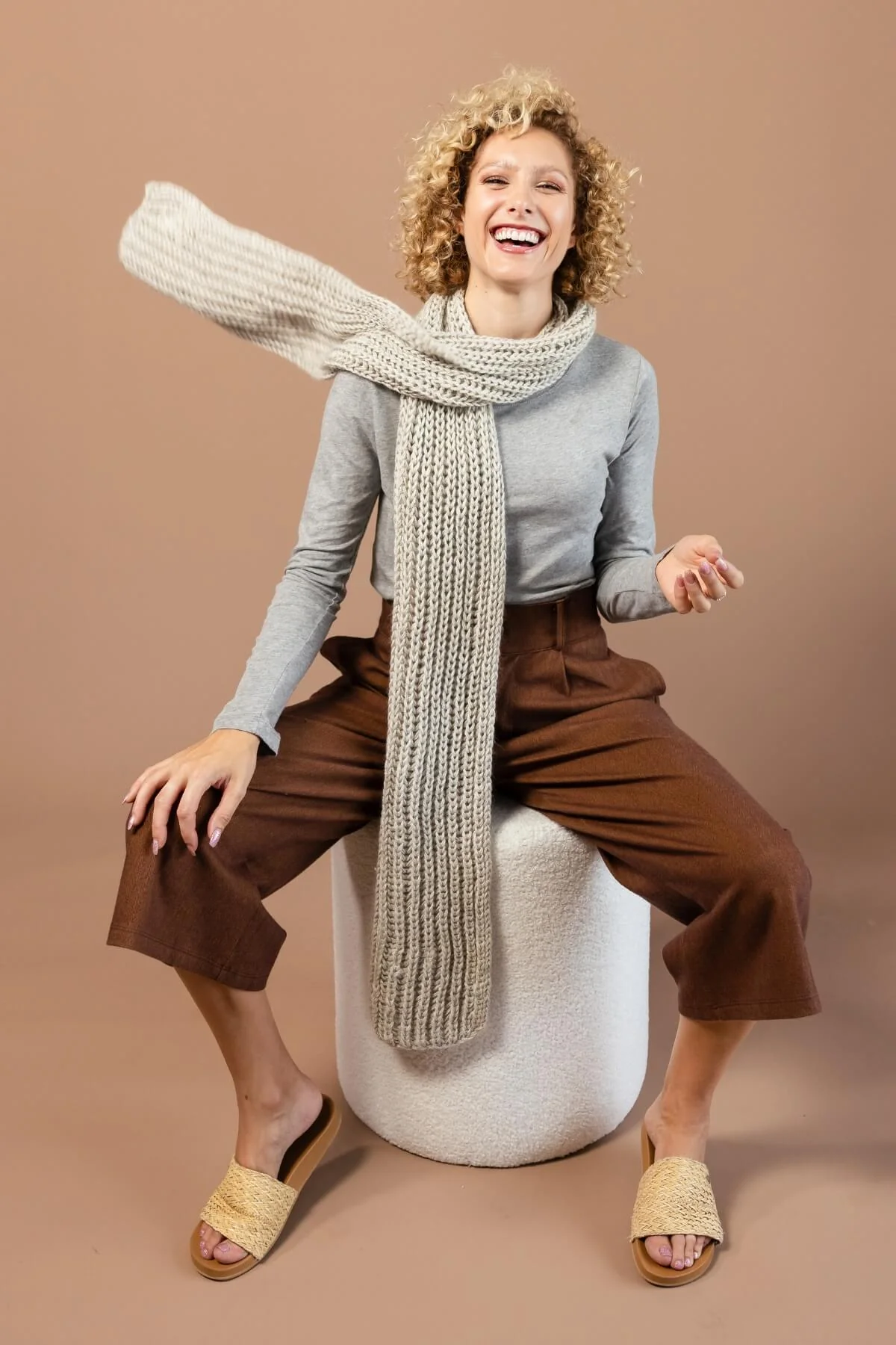 Merino Wool Scarf - Image 16