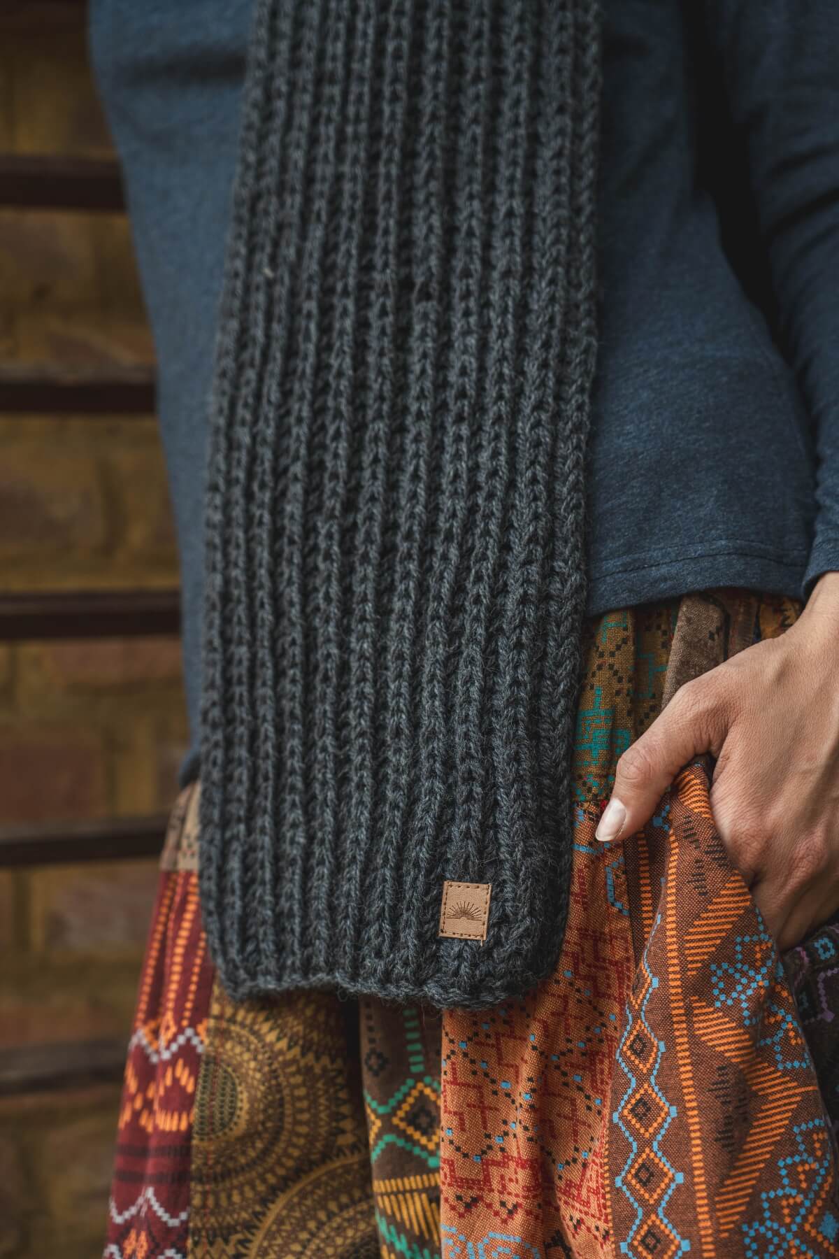 Merino Wool Scarf - Image 5