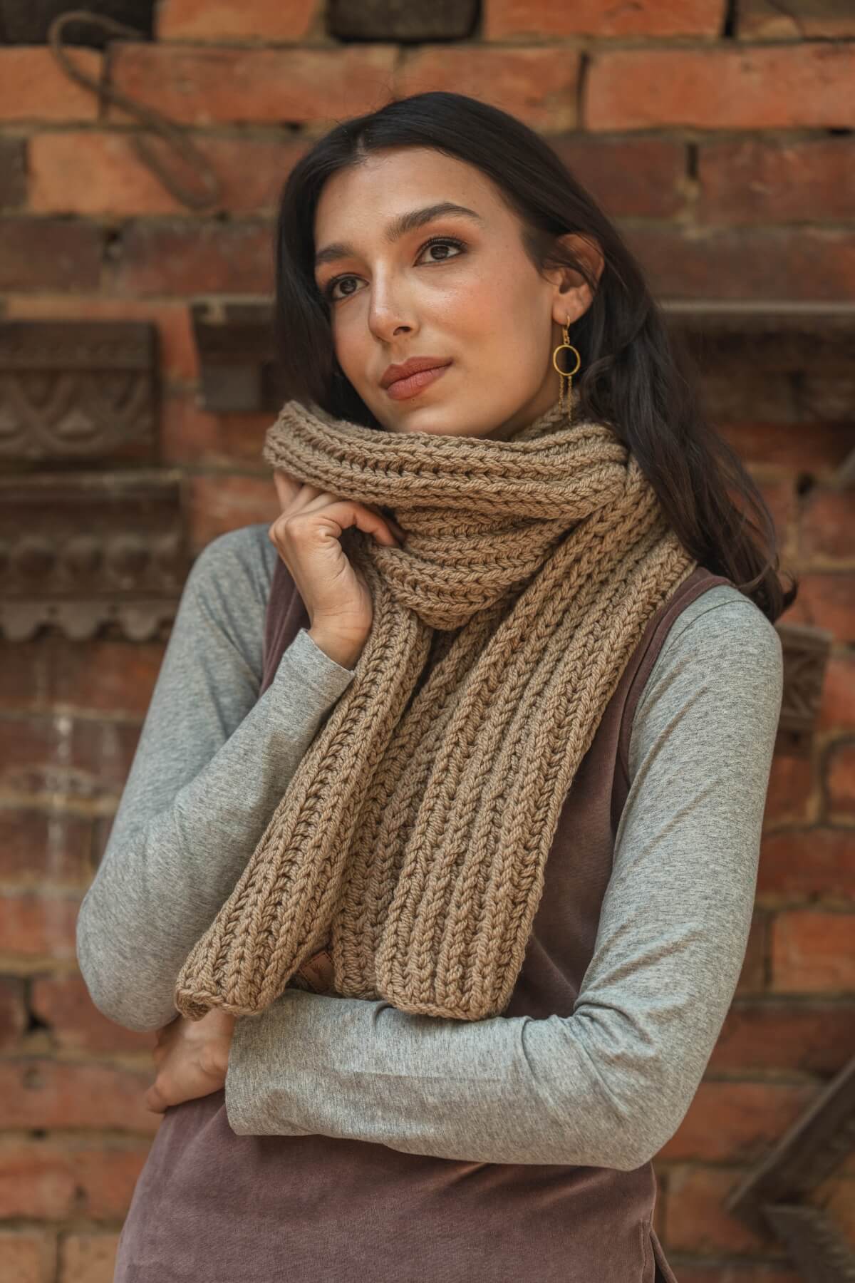Merino Wool Scarf - Image 6