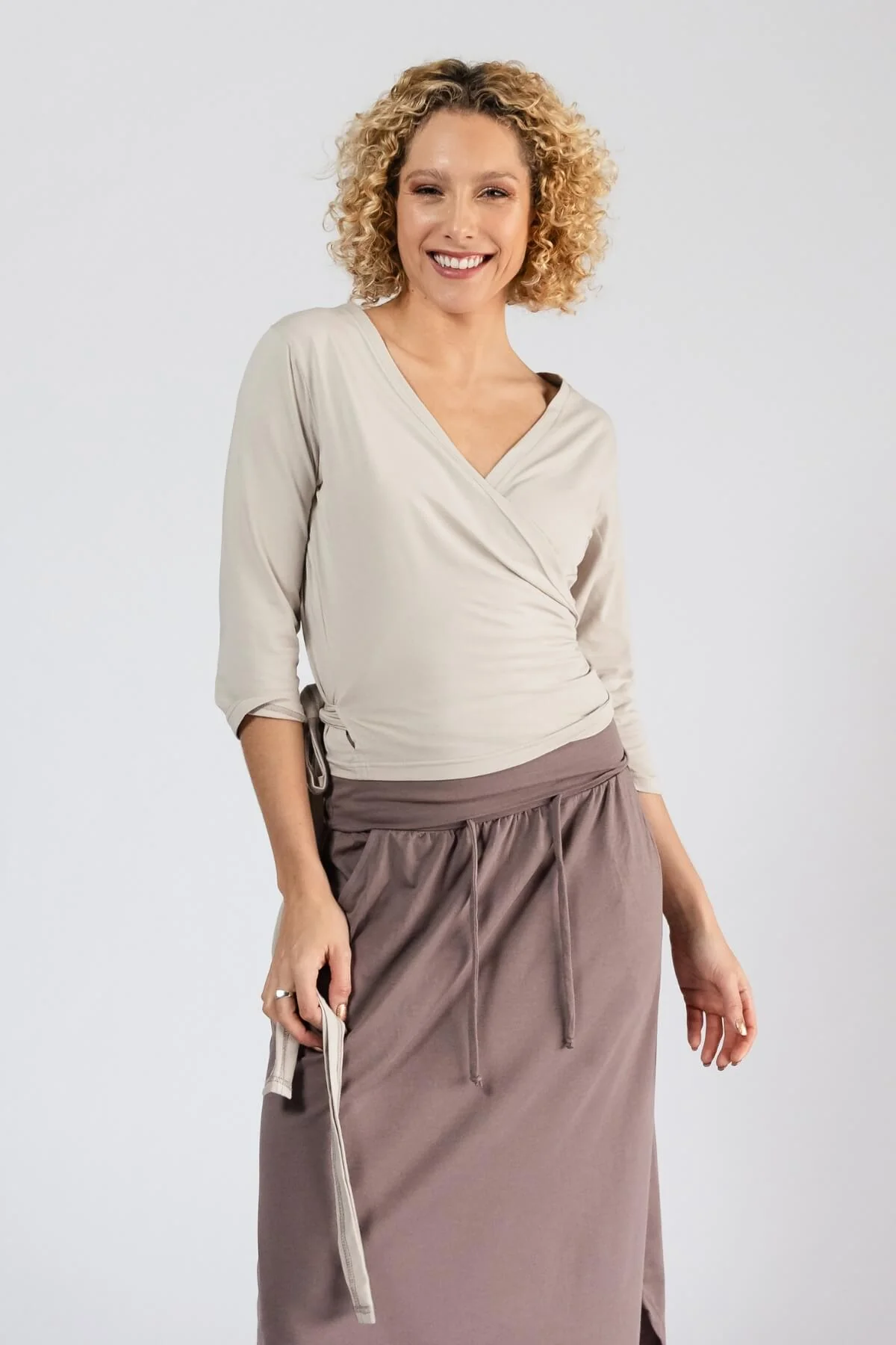Organic Wrap Top - Image 15