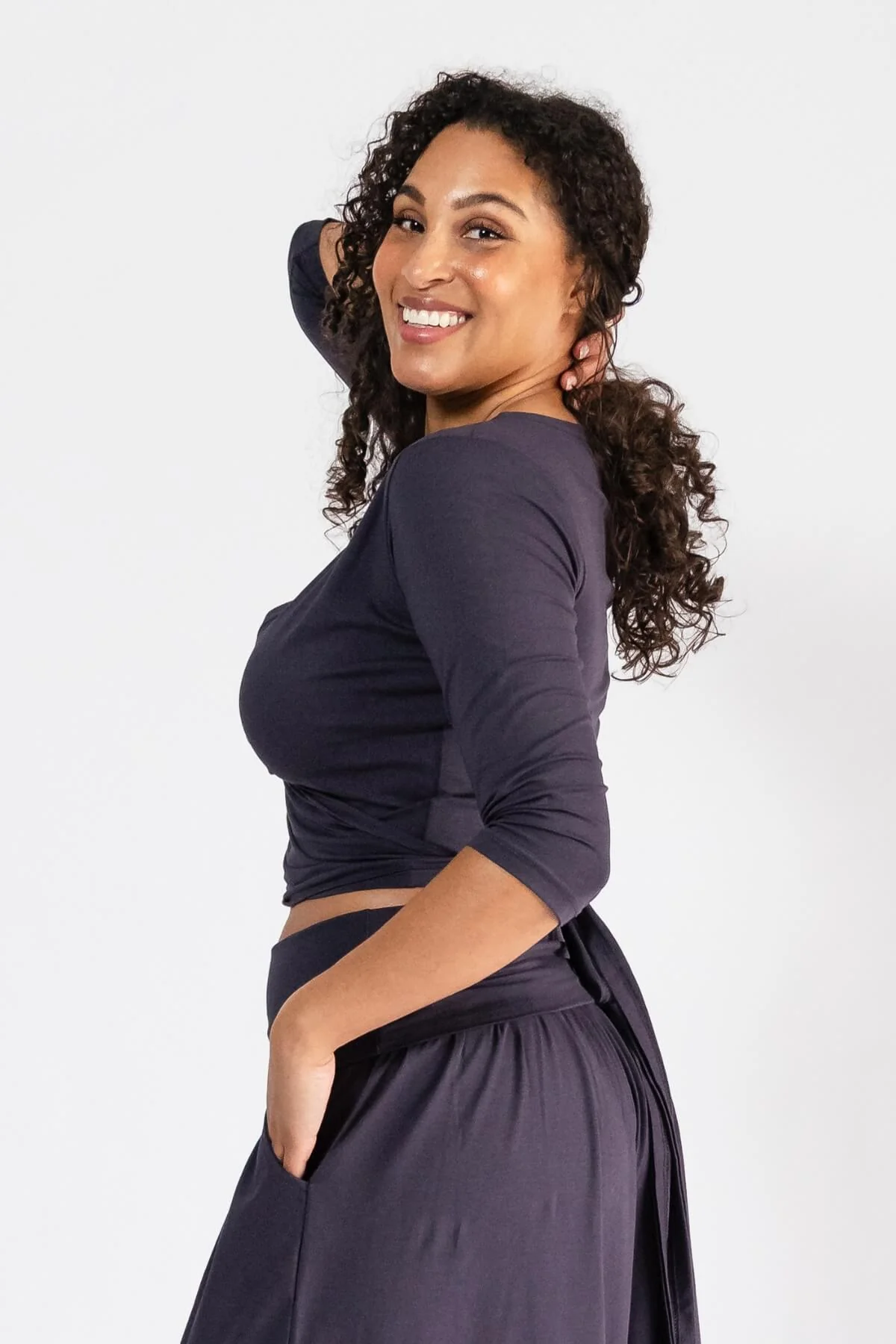Organic Wrap Top - Image 29