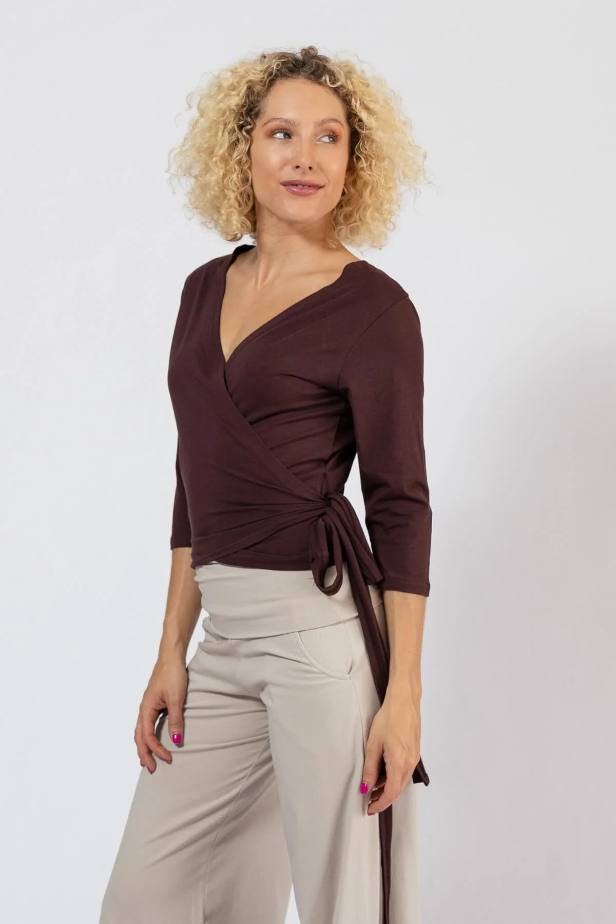 Organic Wrap Top - Image 37