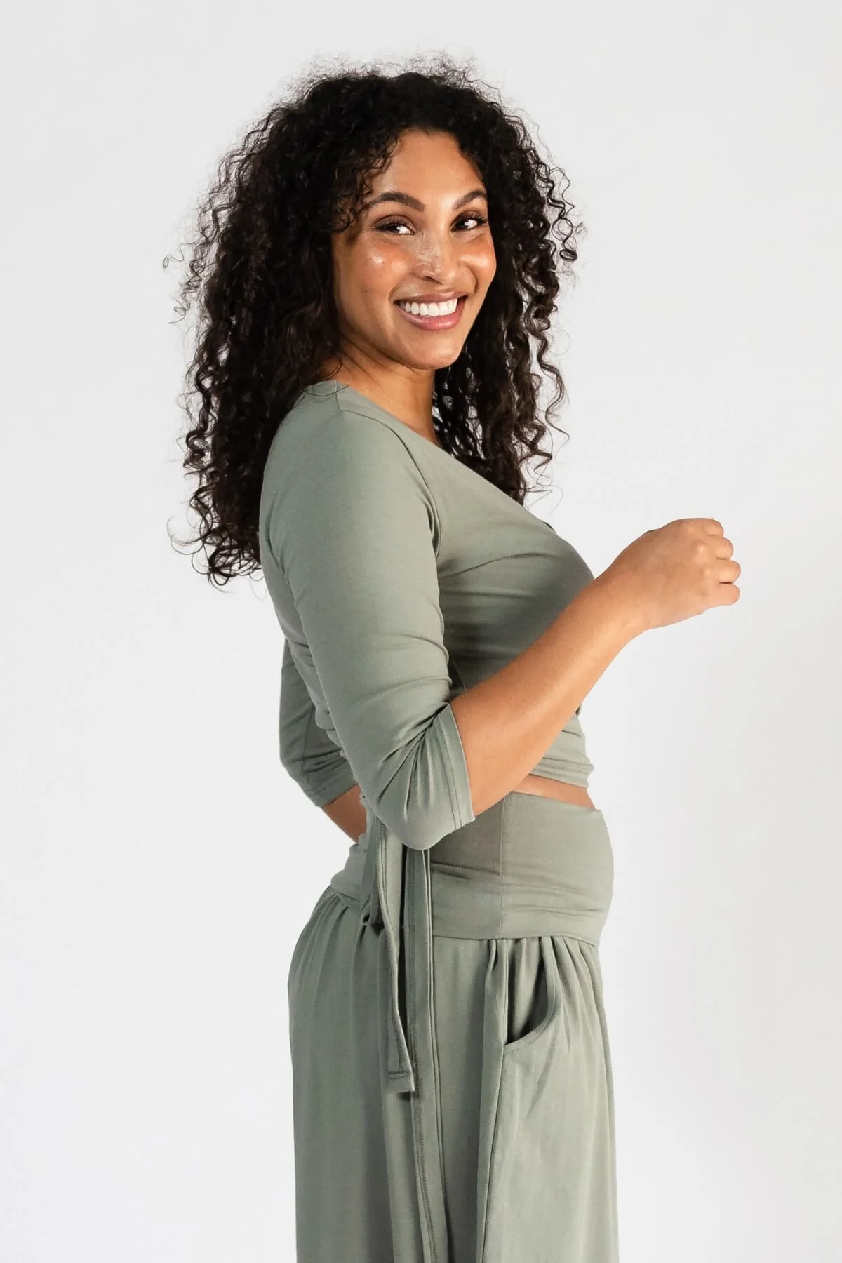 Organic Wrap Top - Image 5