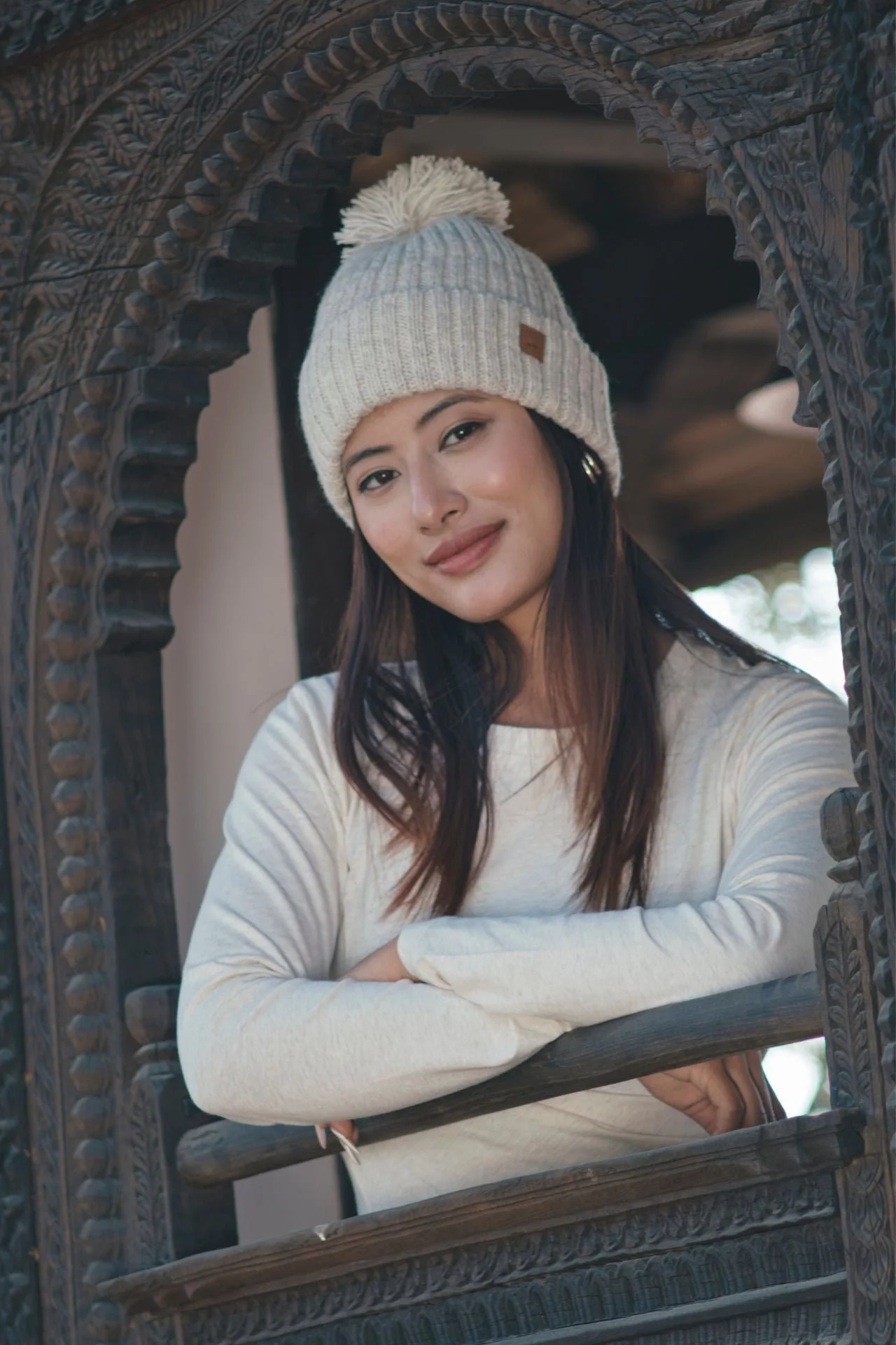 Pompom Beanie - Image 2