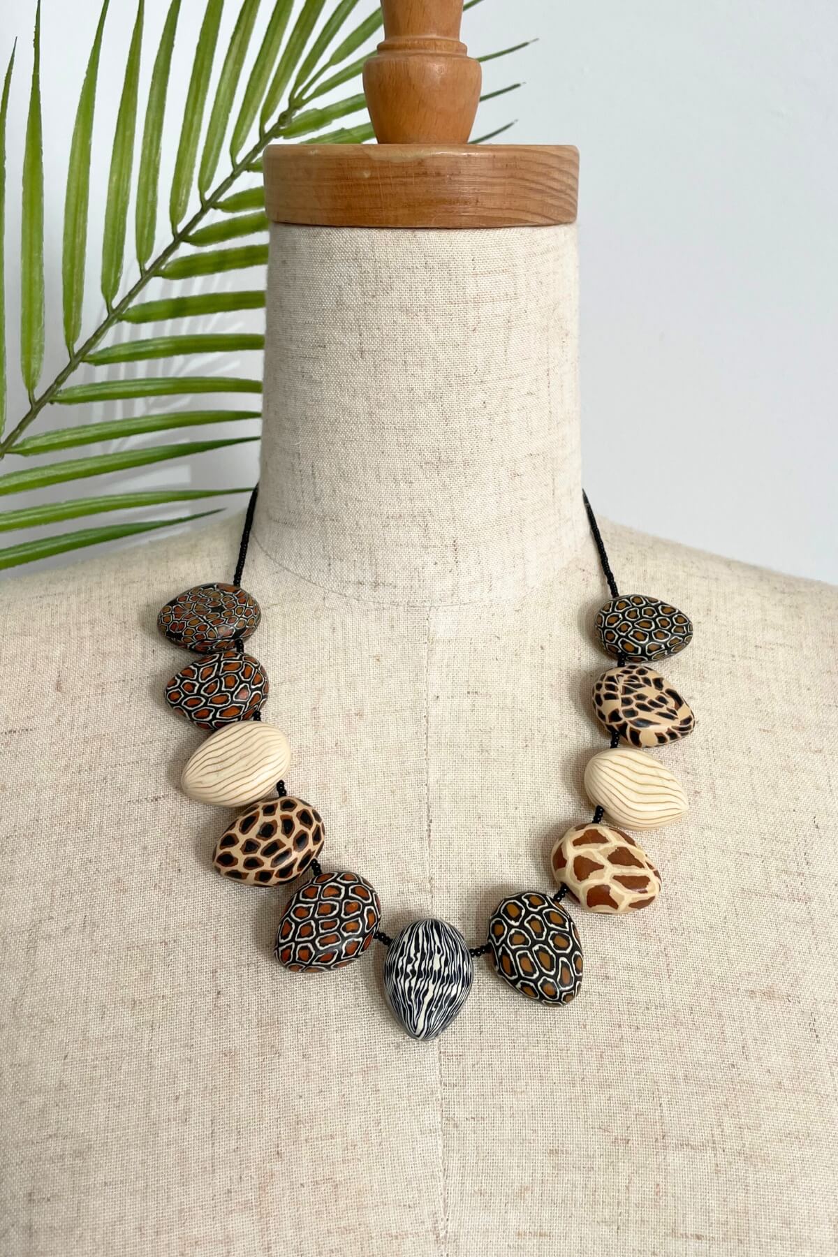 Round Disc Necklace - Wild Thing