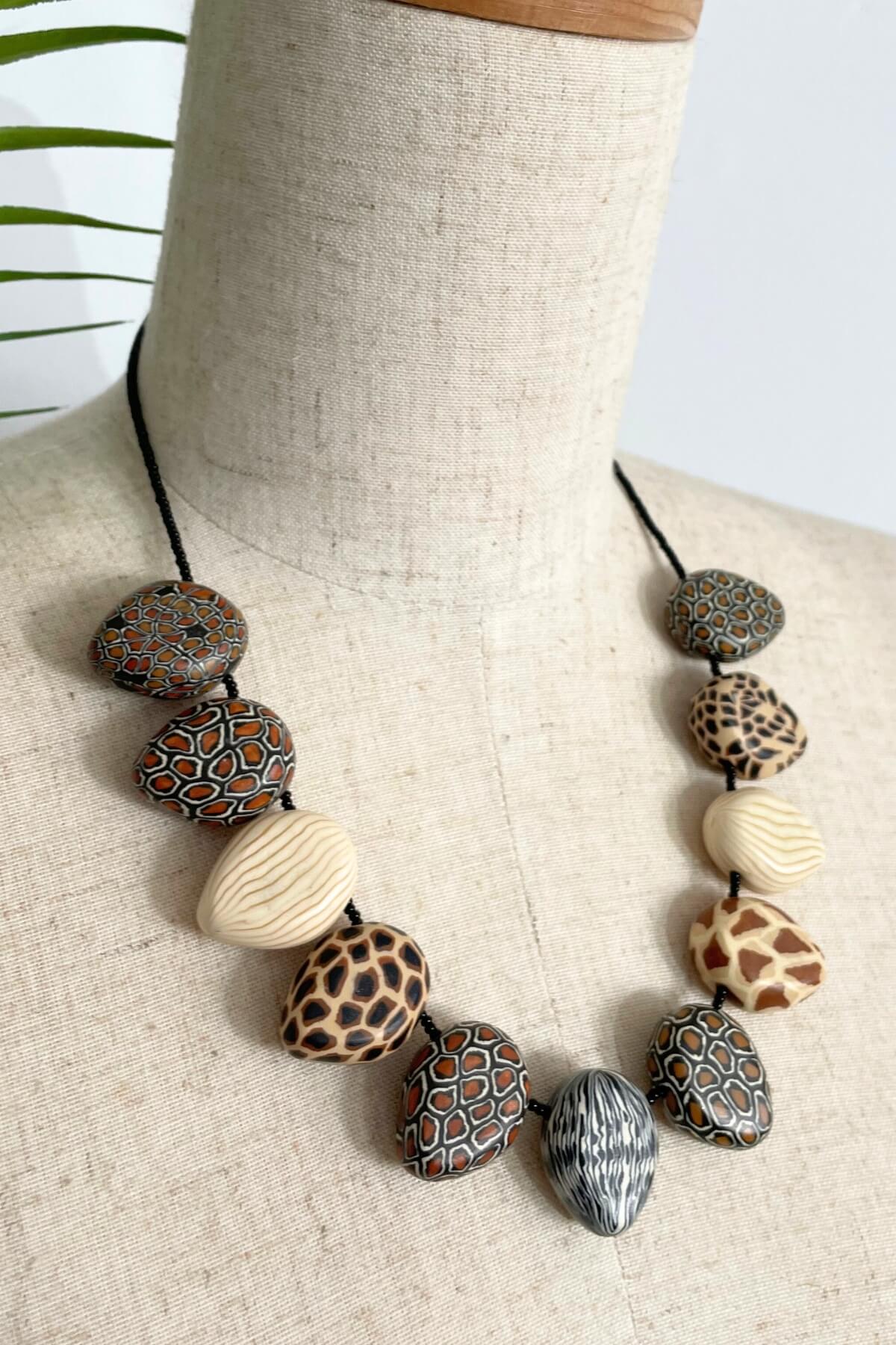 Round Disc Necklace - Wild Thing - Image 2