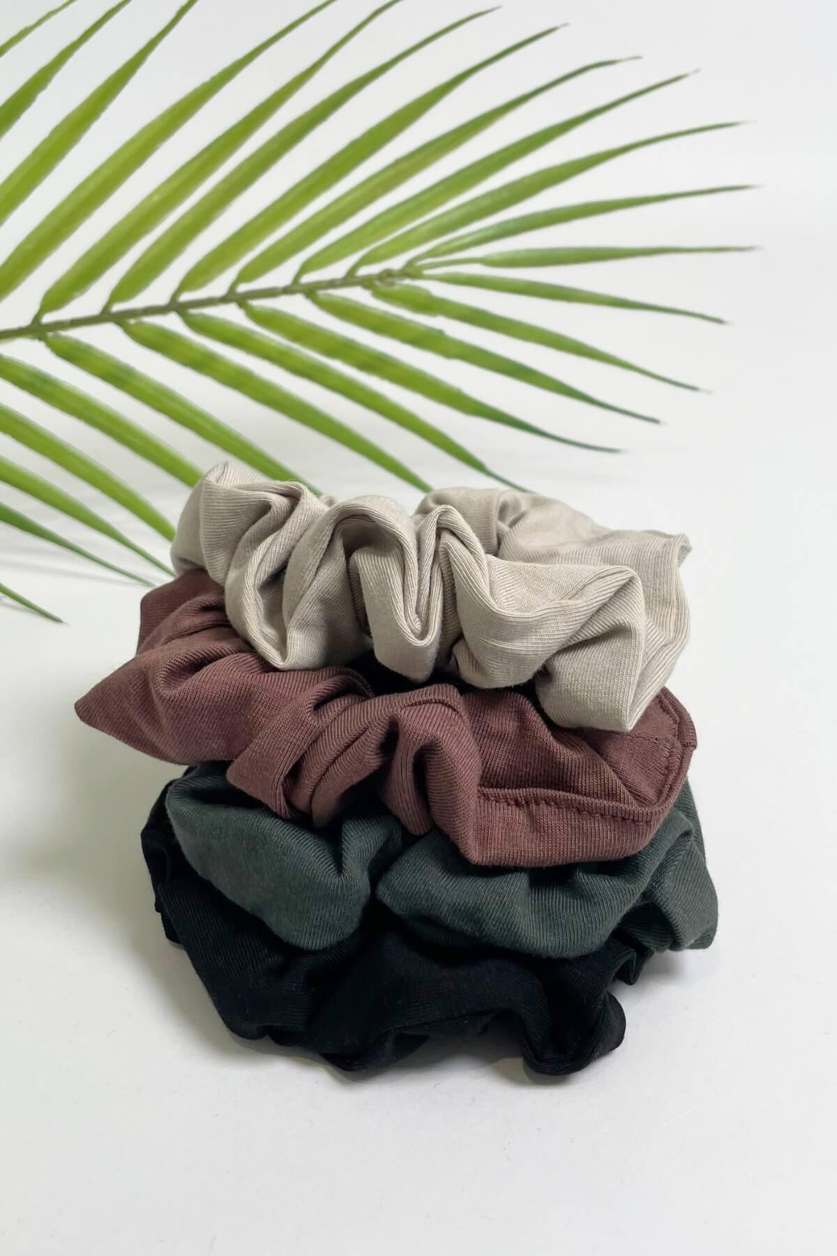 Organic Scrunchies - Mixed Pair