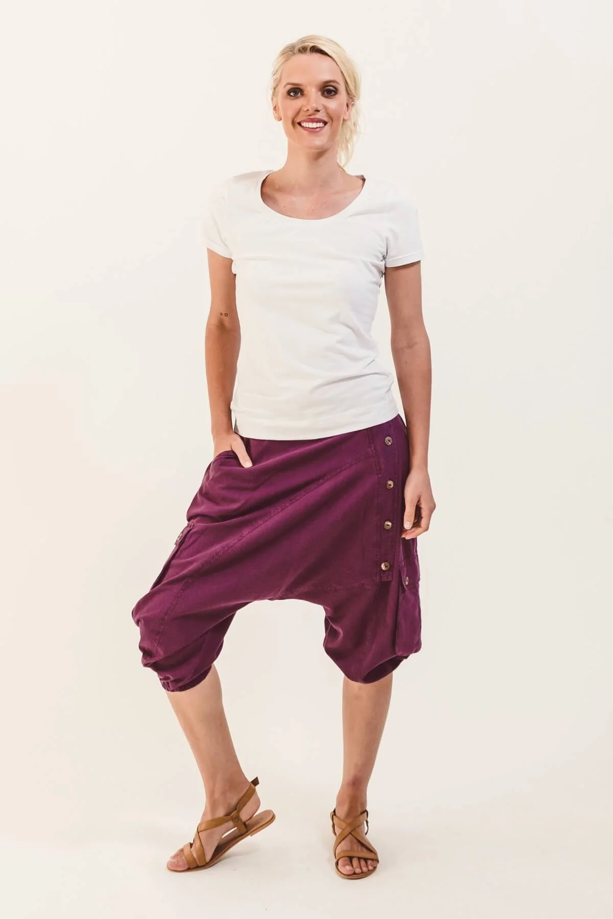 Short Drop Crotch Pants - Image 10