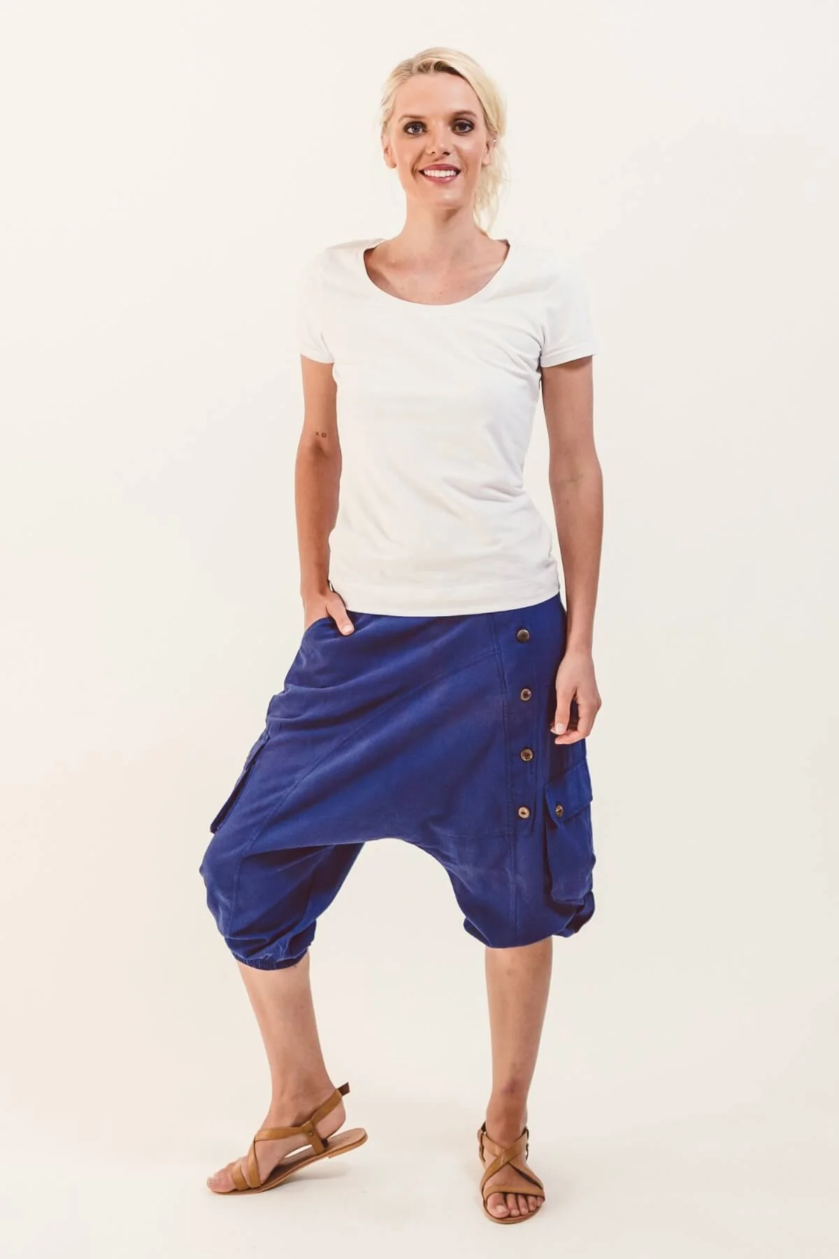 Short Drop Crotch Pants - Image 16